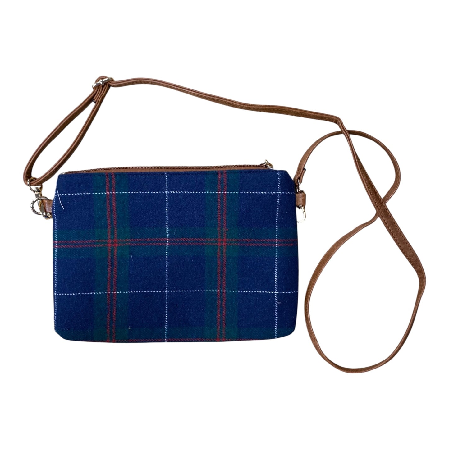 Crossbody By Cme In Blue & Green, Size:Medium
