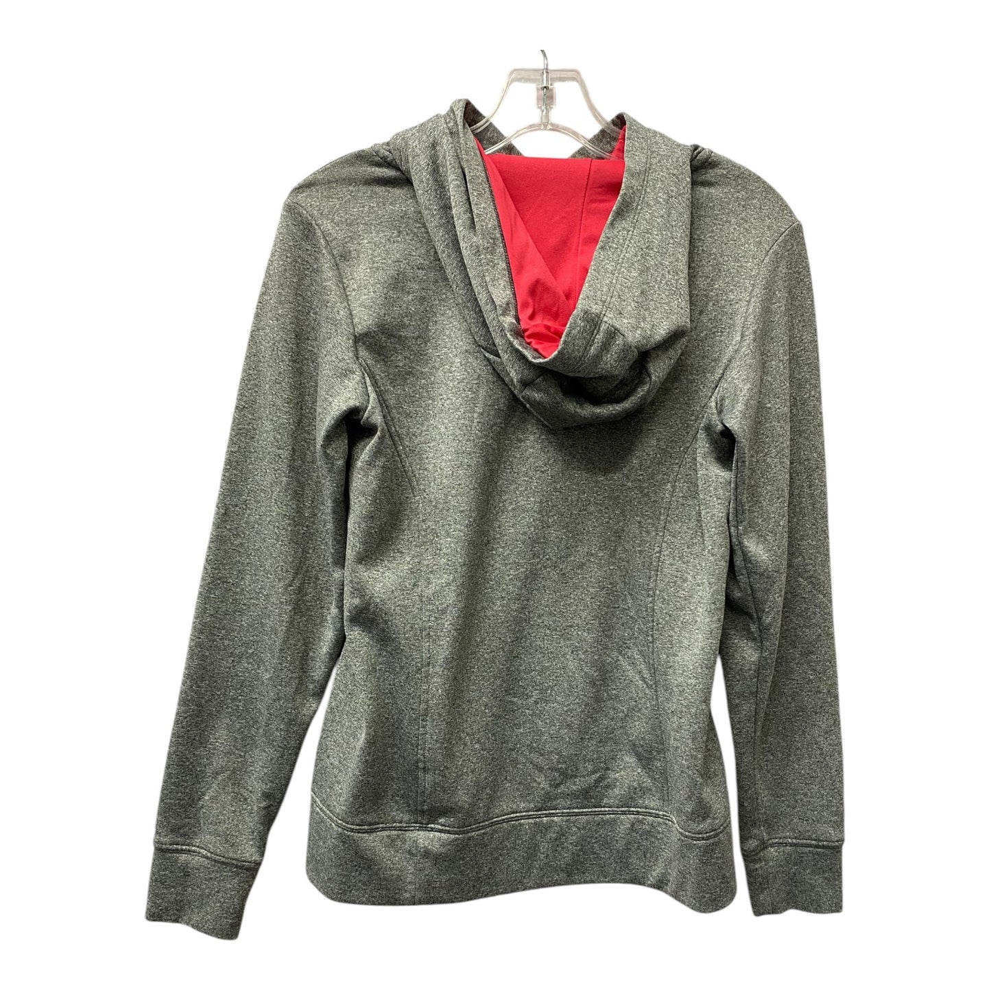 Athletic Top Ls Hoodie By The North Face In Grey, Size:S