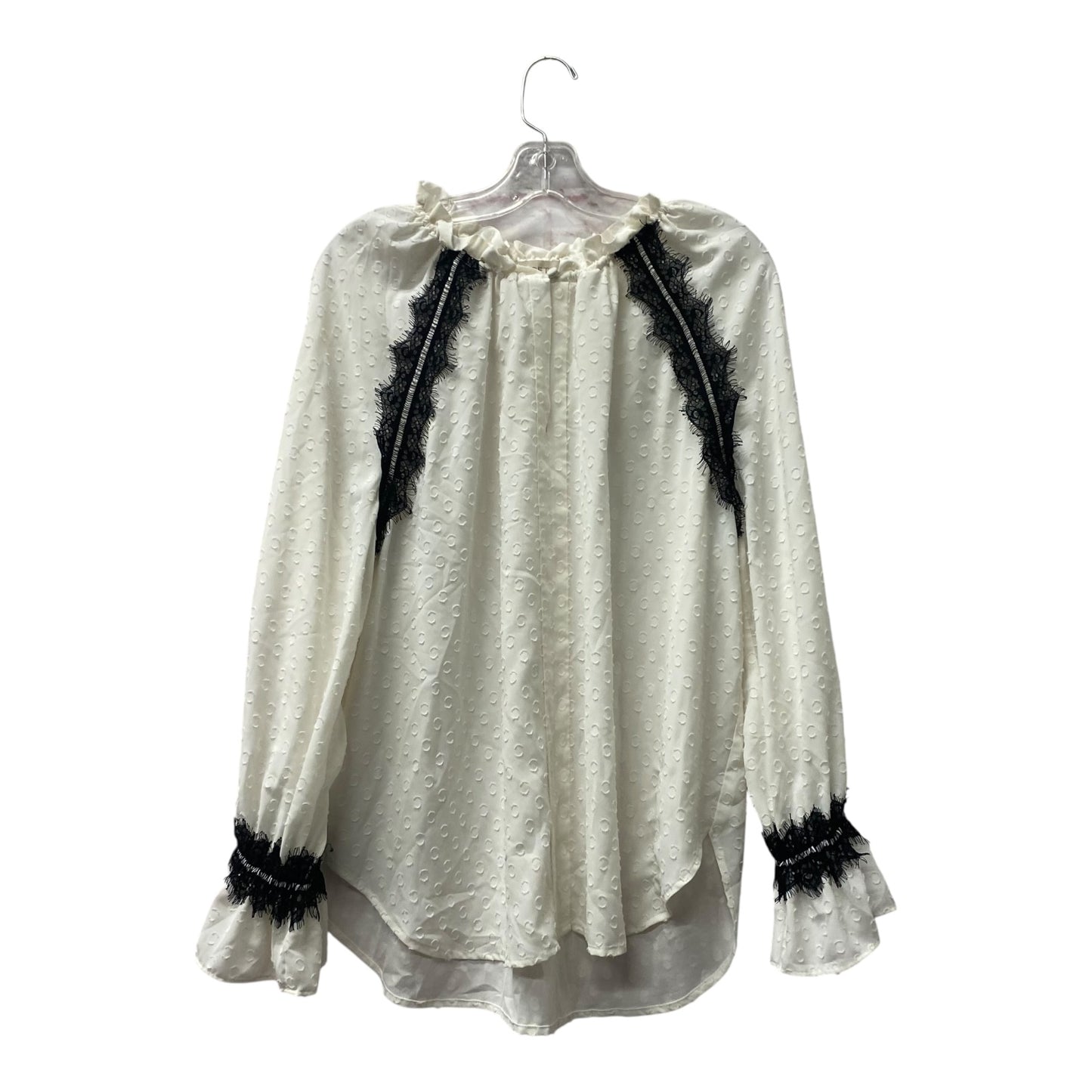 Top Ls By Loft In White, Size:L