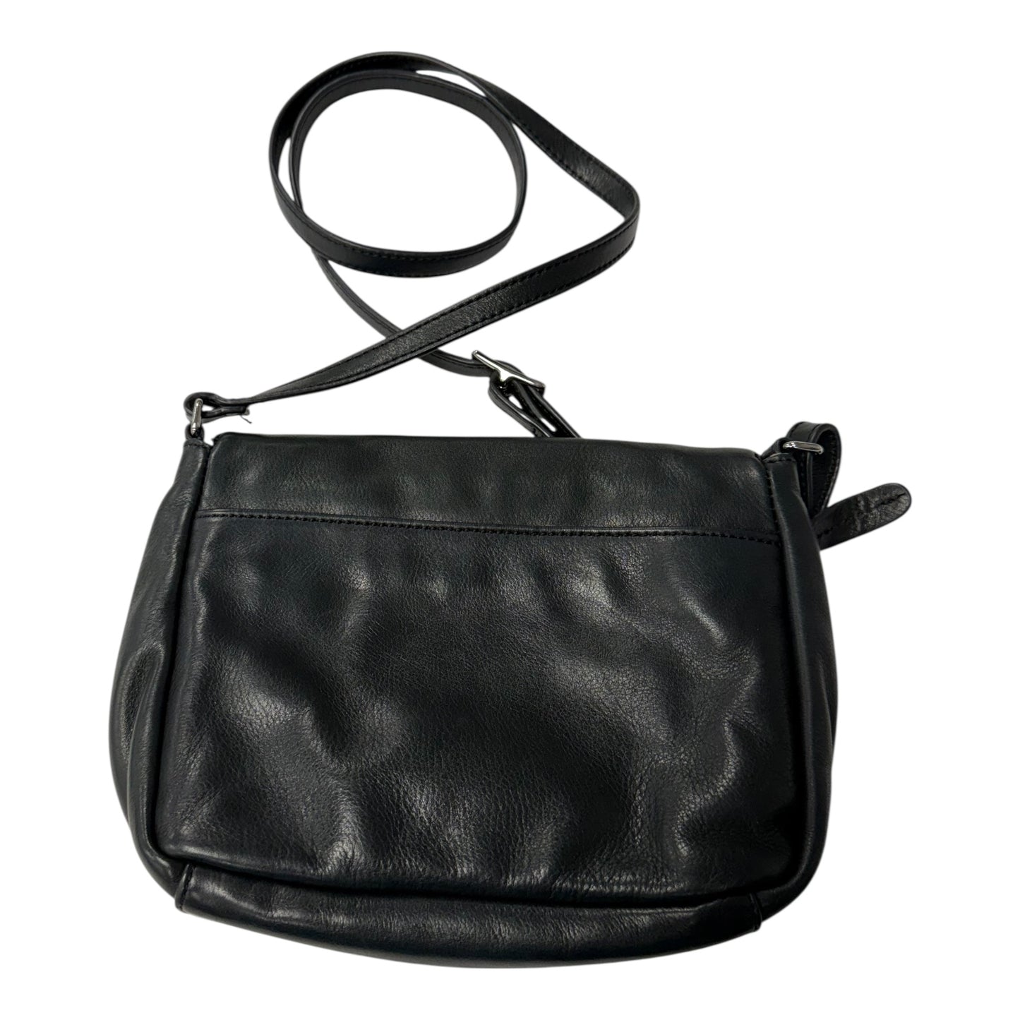 Handbag Leather By Margot In Black, Size:Small