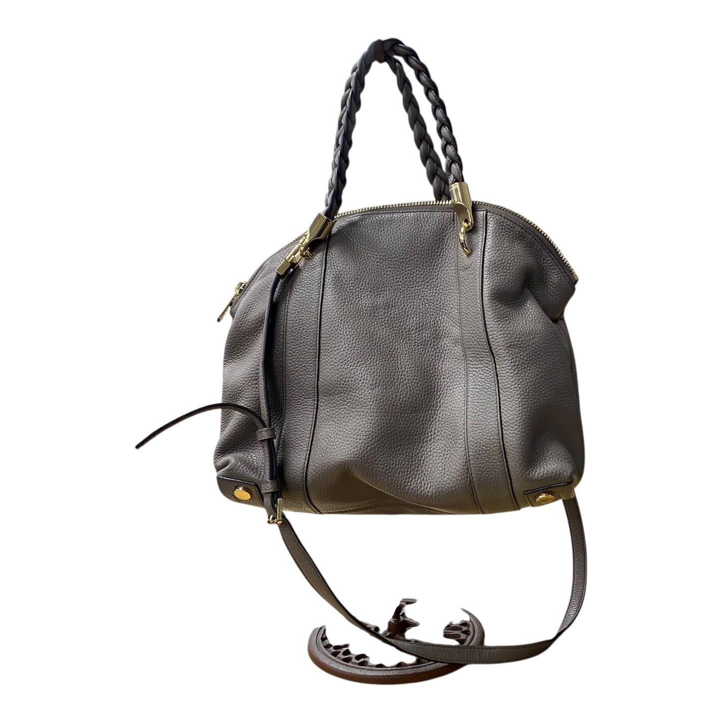 Handbag Designer By Michael Kors In Taupe, Size:Large