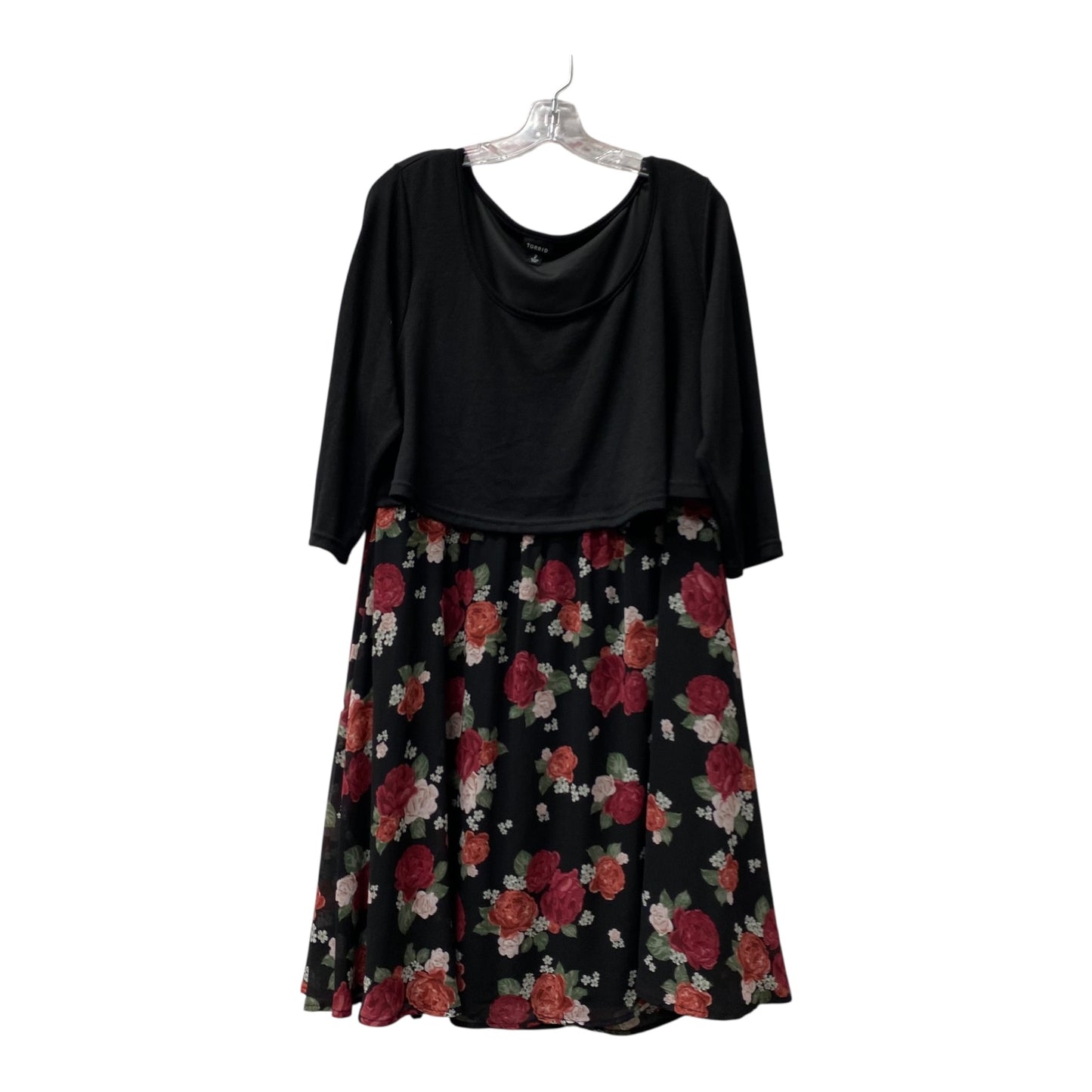 Dress Casual Short By Torrid In Black, Size:2X