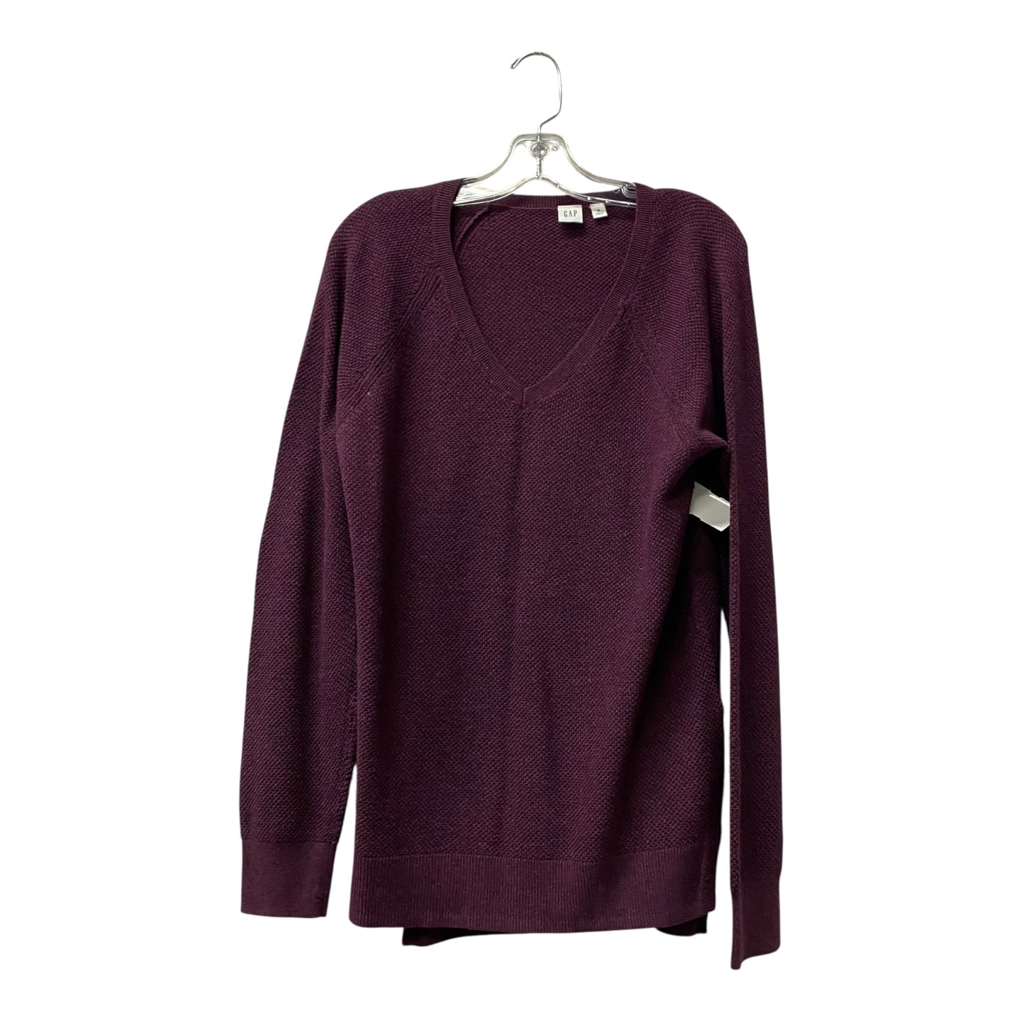 Sweater By Gap In Purple, Size:M