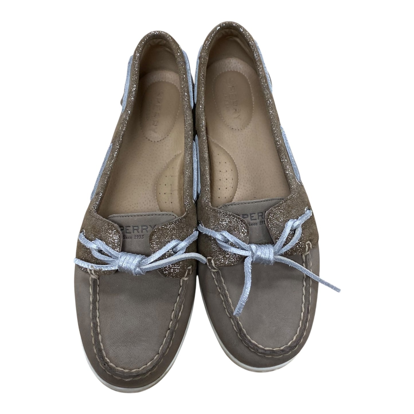 Shoes Flats By Sperry In Beige, Size:8.5