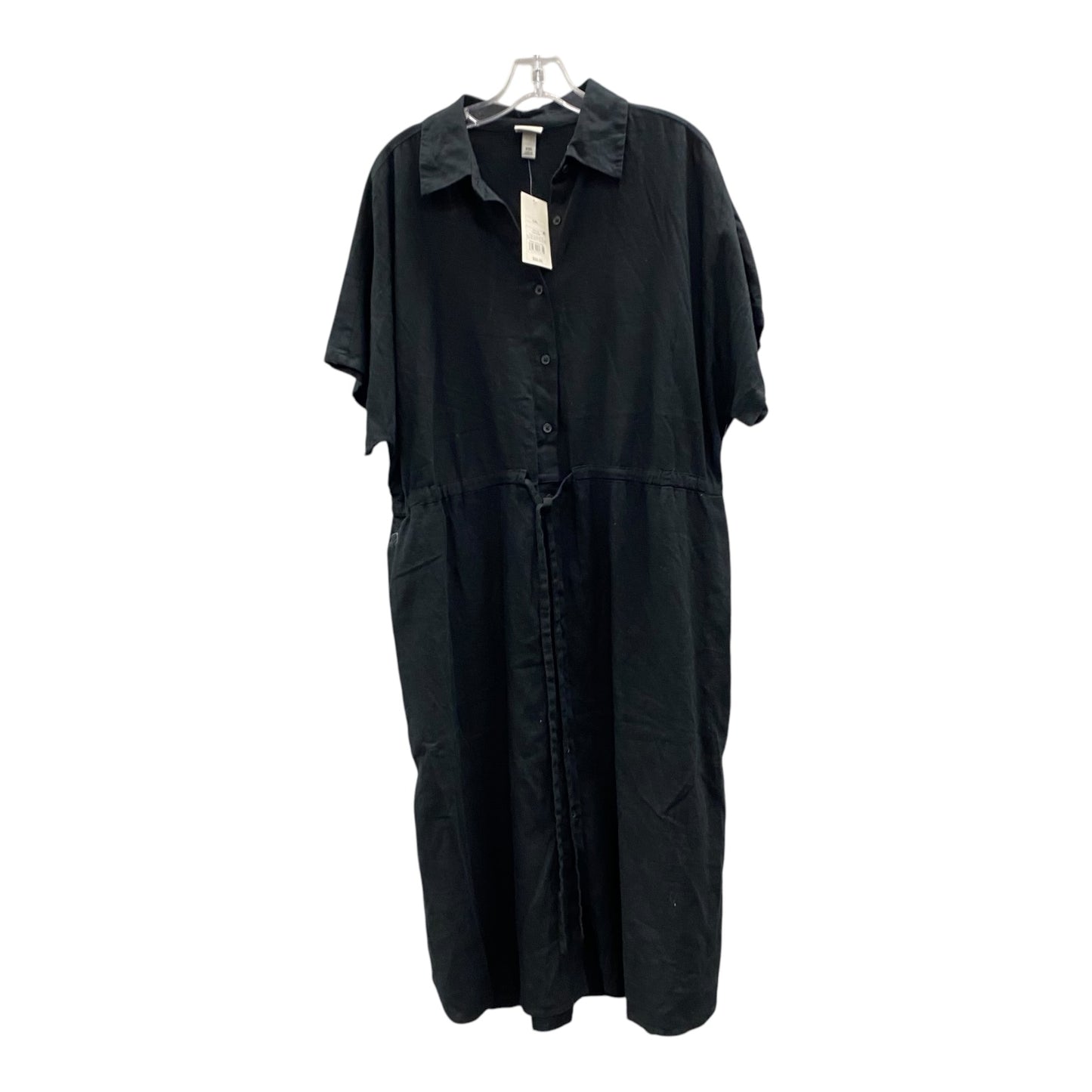 Dress Casual Maxi By A New Day In Black, Size:2X