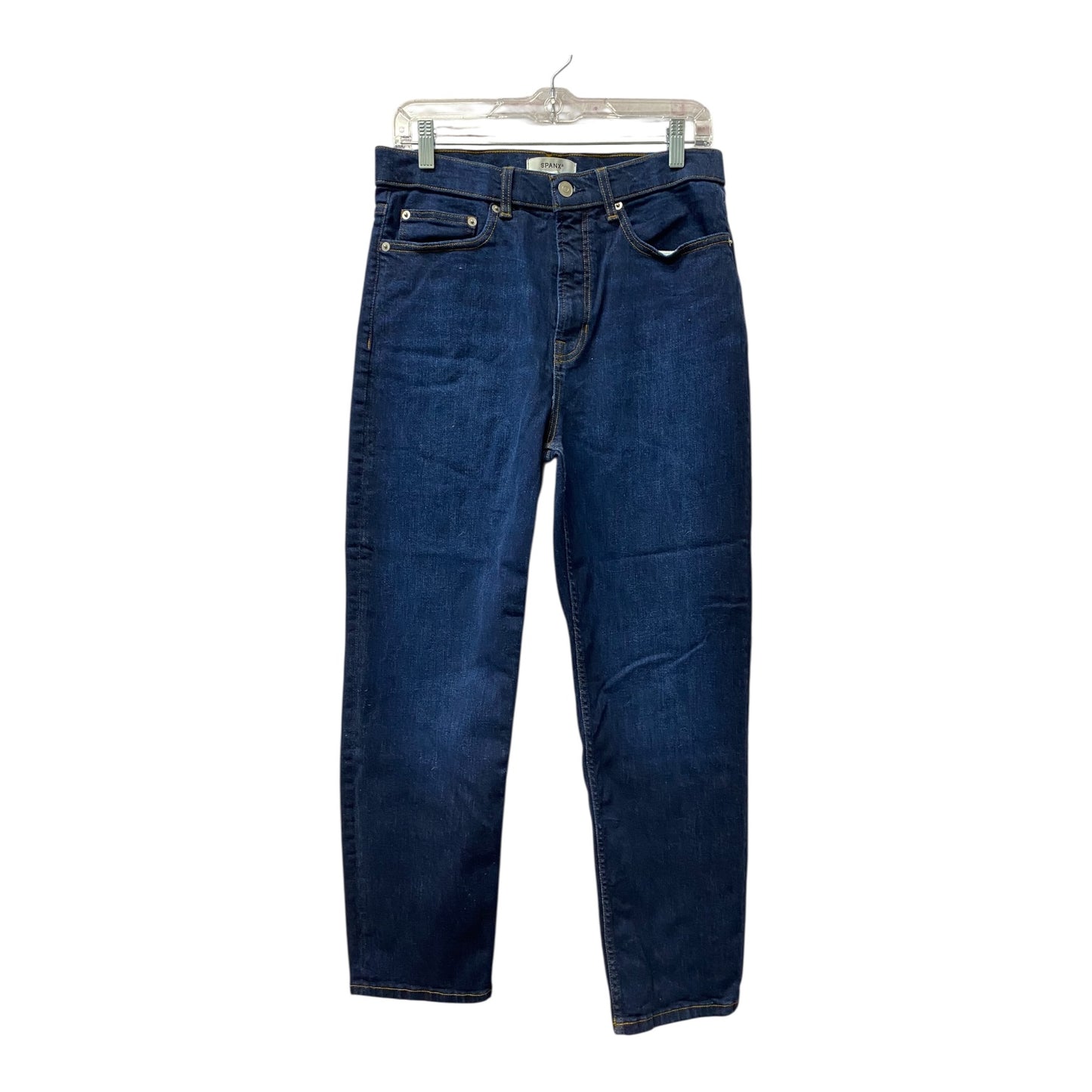 Jeans Boot Cut By Spanx In Blue Denim, Size:14