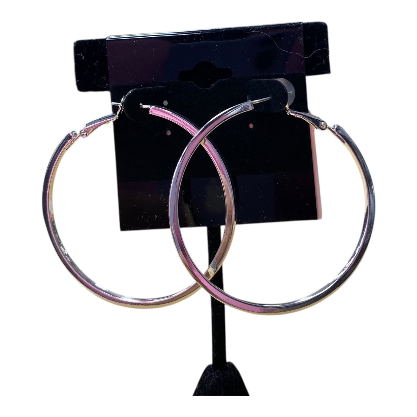 Earrings Hoop In Silver