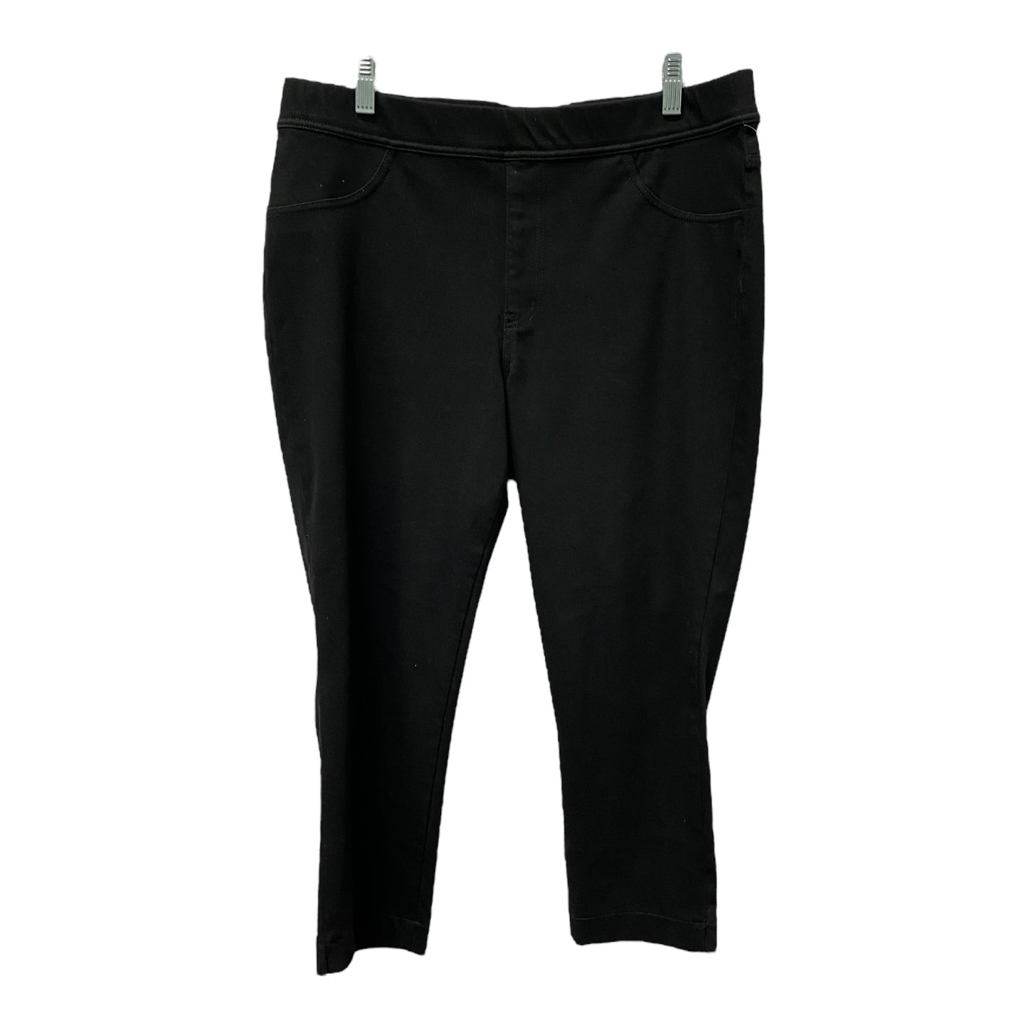 Pants Cropped By Time And Tru In Black, Size:16