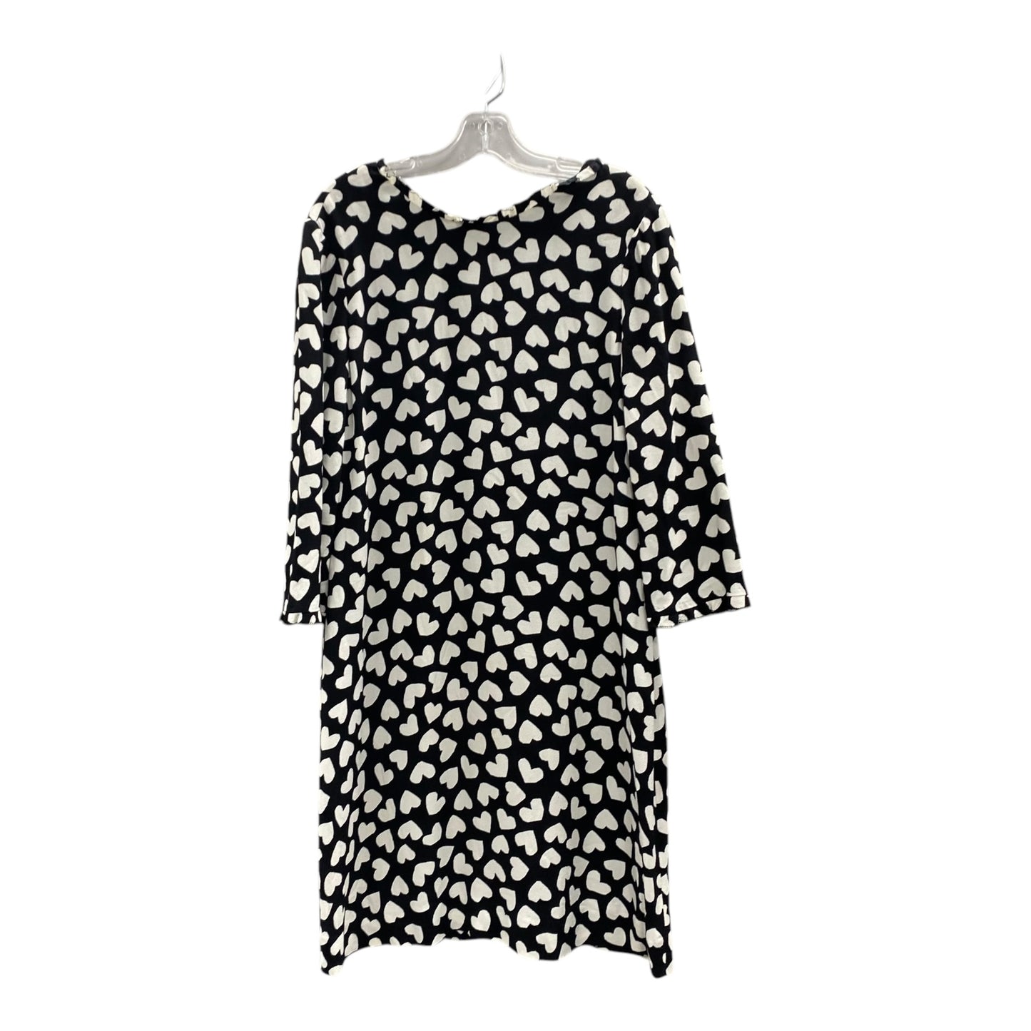Dress Designer By Kate Spade In Black & White, Size:L