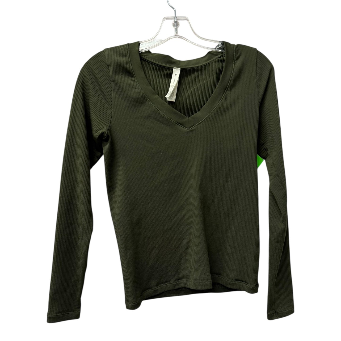 Top Ls By Athleta In Green, Size:S