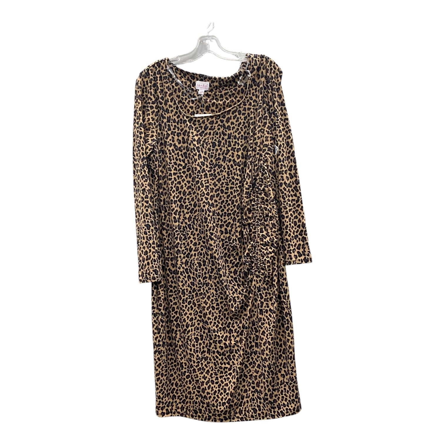 Maternity Dress Party Midi By Isabel Maternity In Animal Print, Size:L Clothes Mentor Strongsville OH Maternity Dress Party Midi By Isabel Maternity In Animal Print, Size:L Clothes Mentor Strongsville OH
