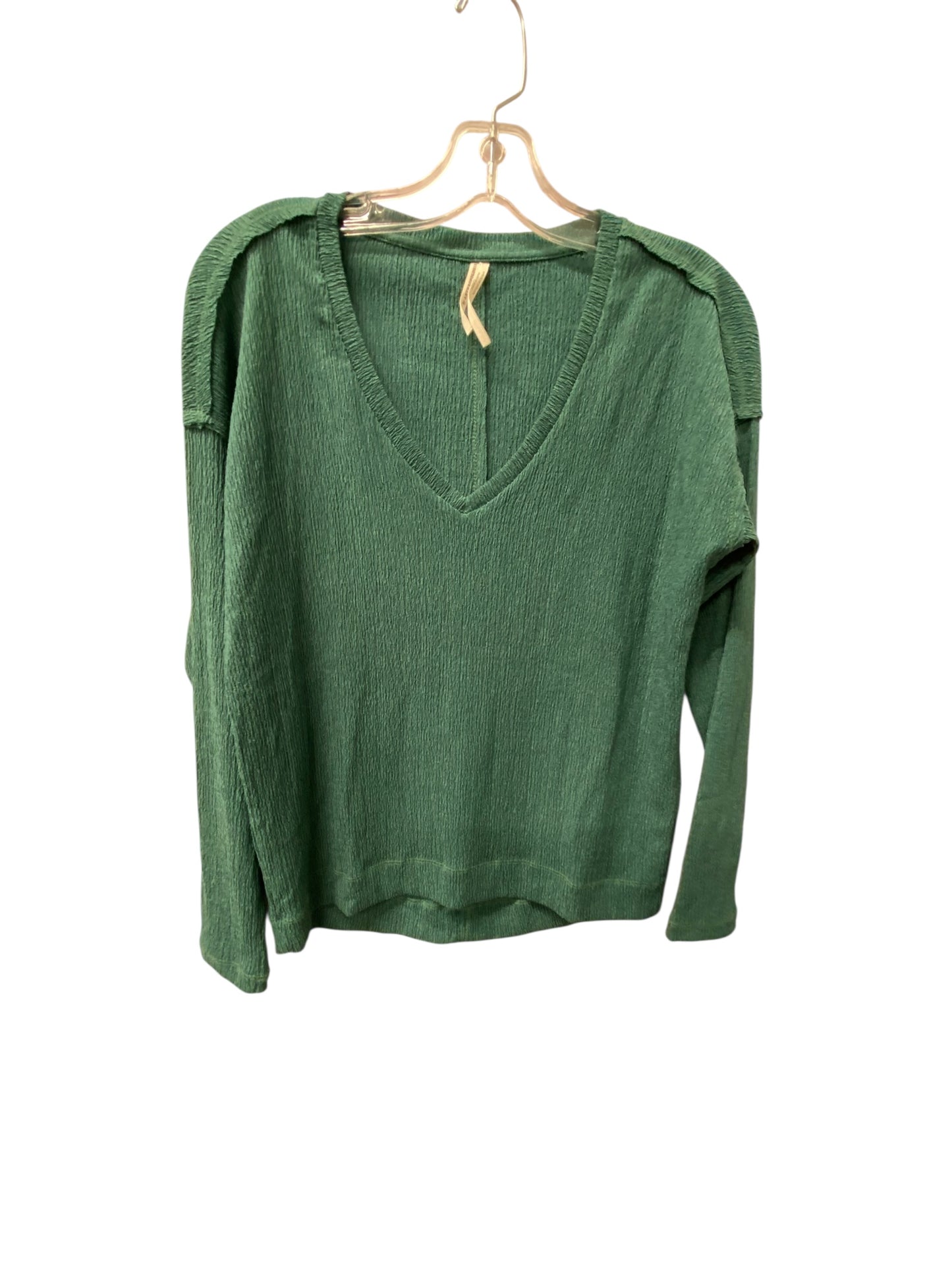 Top Ls By Anthropologie In Green, Size:Xs