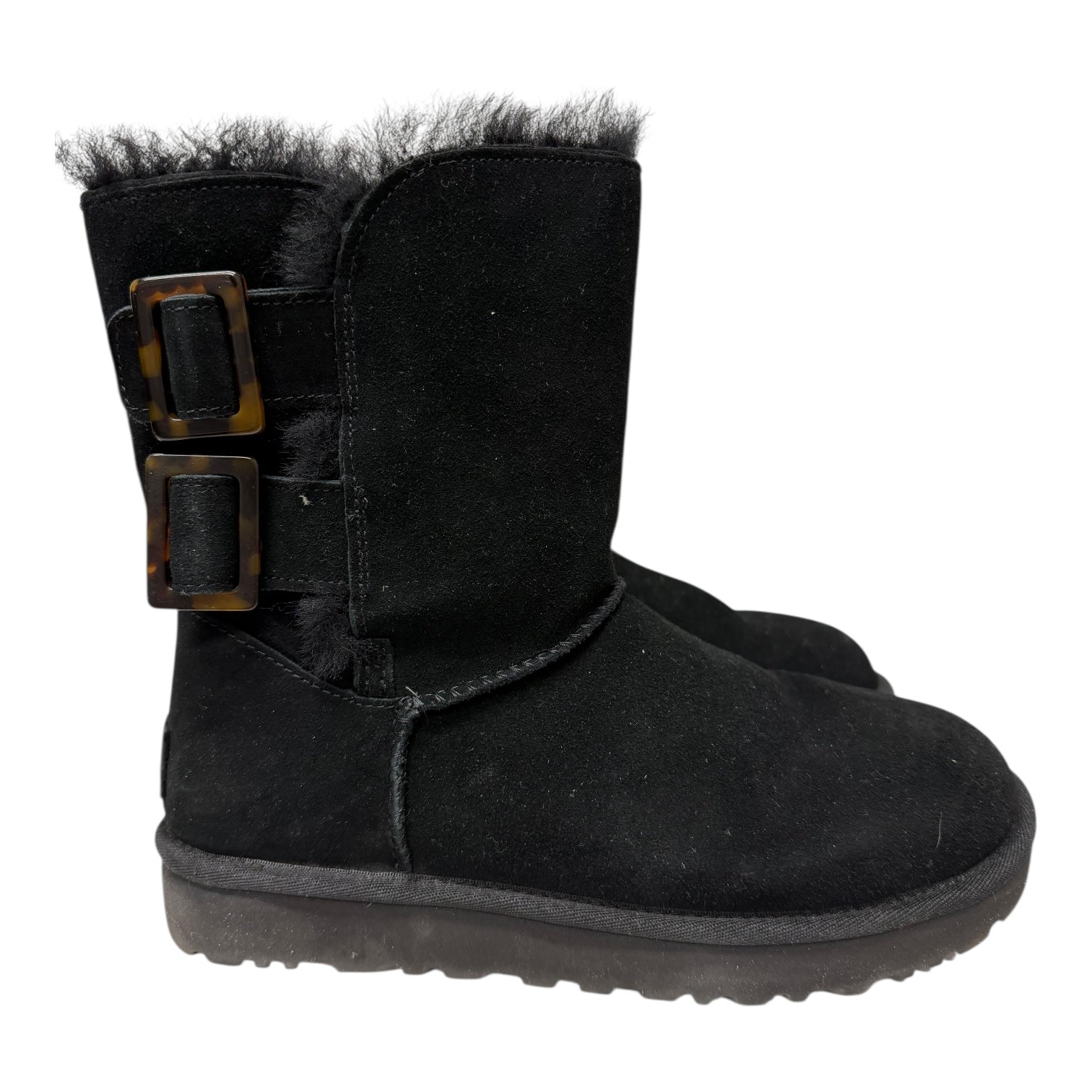 Boots Designer By Ugg In Black, Size:8 – Clothes Mentor Strongsville OH