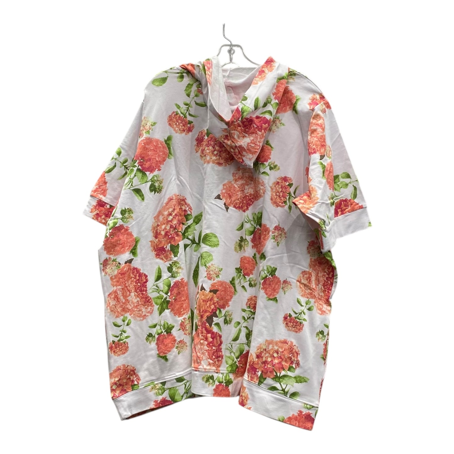 Jacket Shirt By Quaker Factory In White, Size:3X