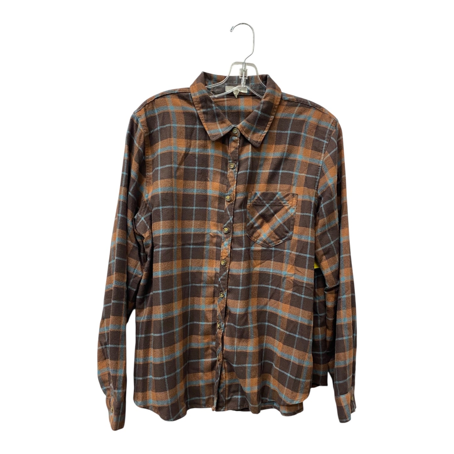 Top Ls By Maurices In Brown, Size:L