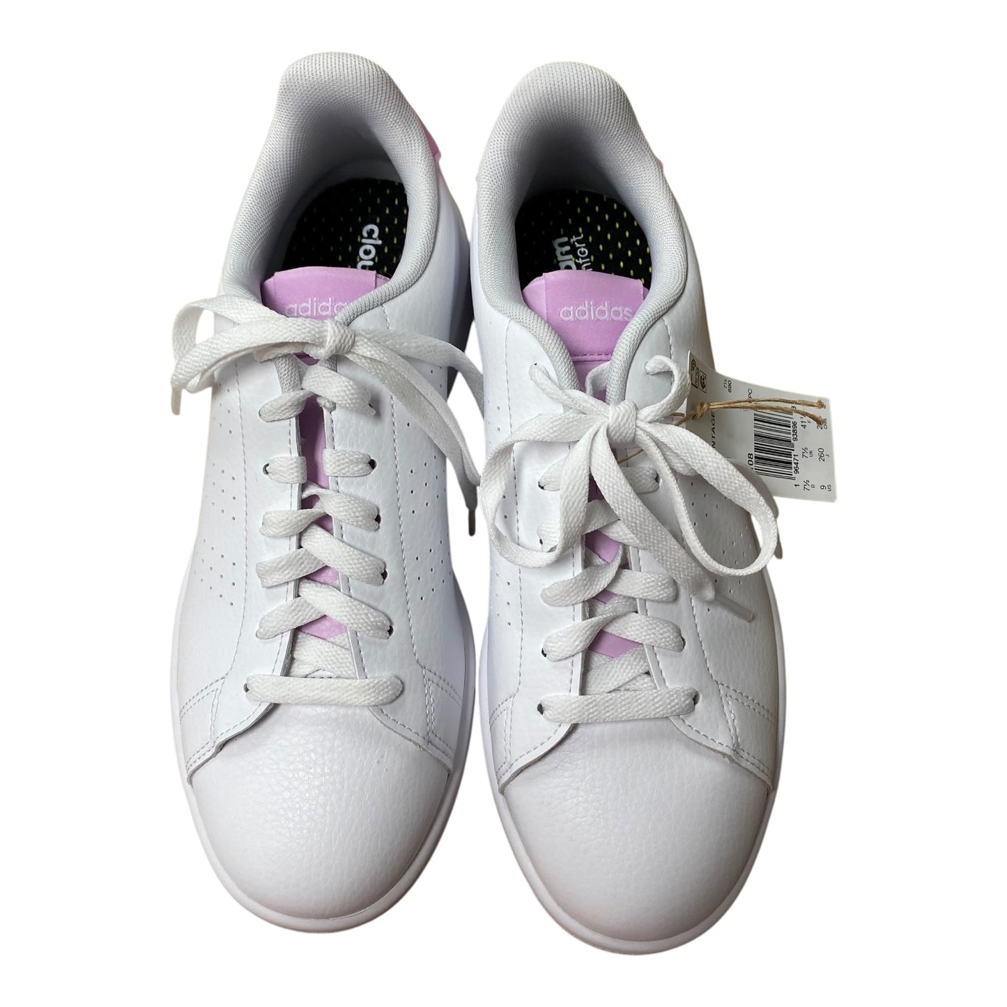 Shoes Athletic By Adidas In White, Size:9