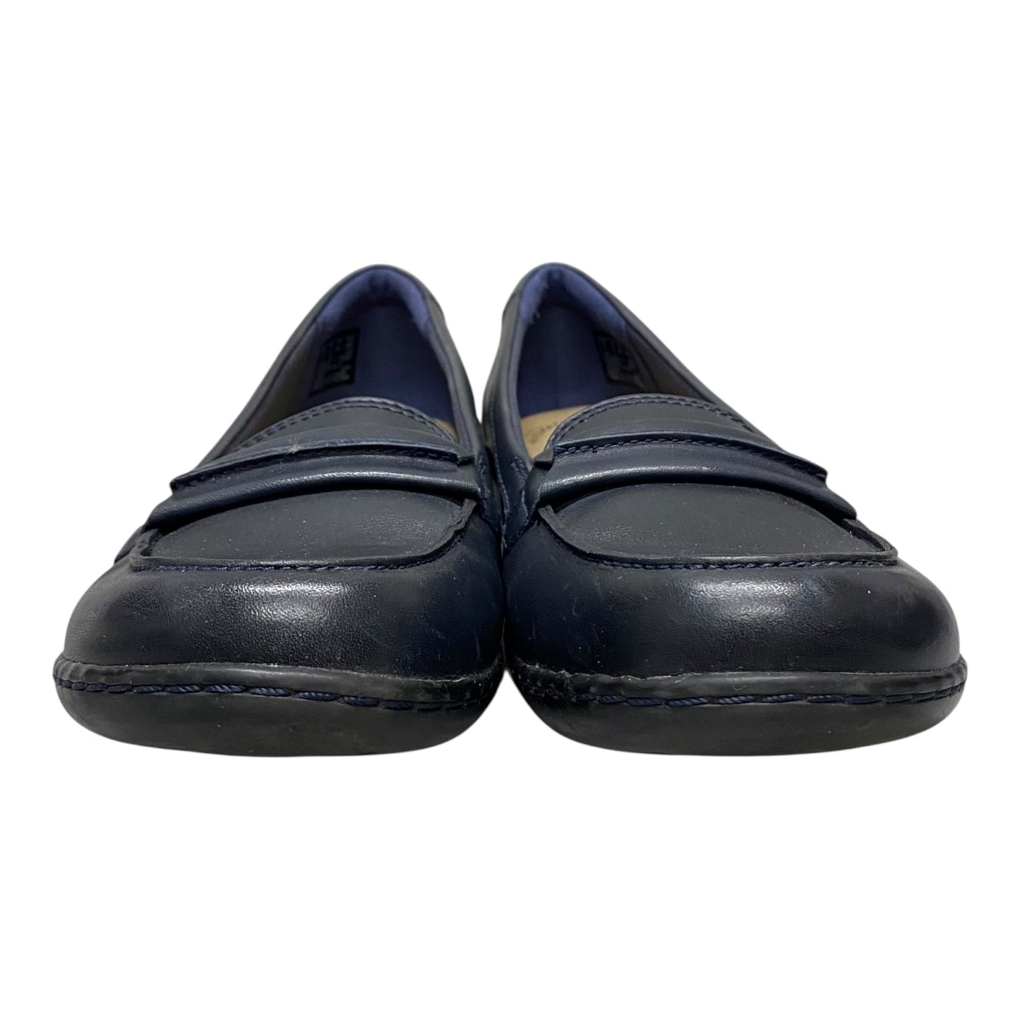 Shoes Flats By Clarks In Blue, Size:8.5