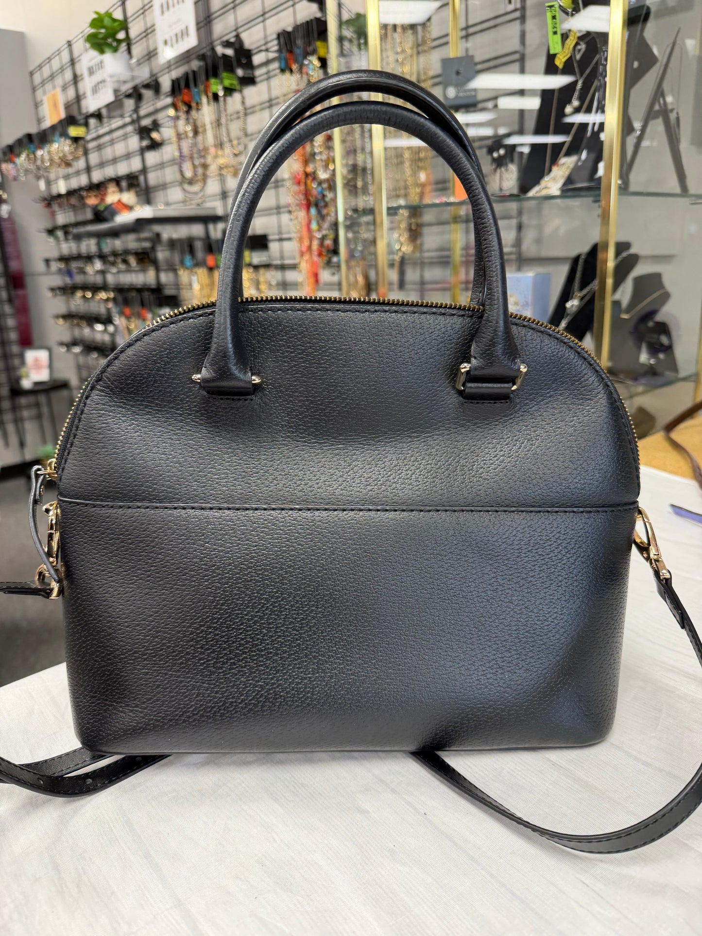 Handbag Designer By Kate Spade In Black, Size:Medium