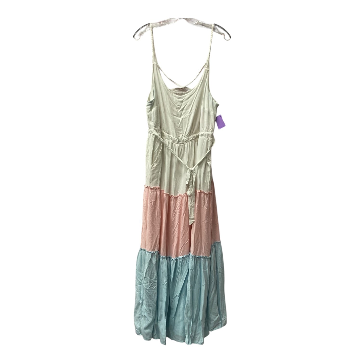 yellow summer dress long Yellow Summer Fruit Scarf Maxi Dress FARM Rio