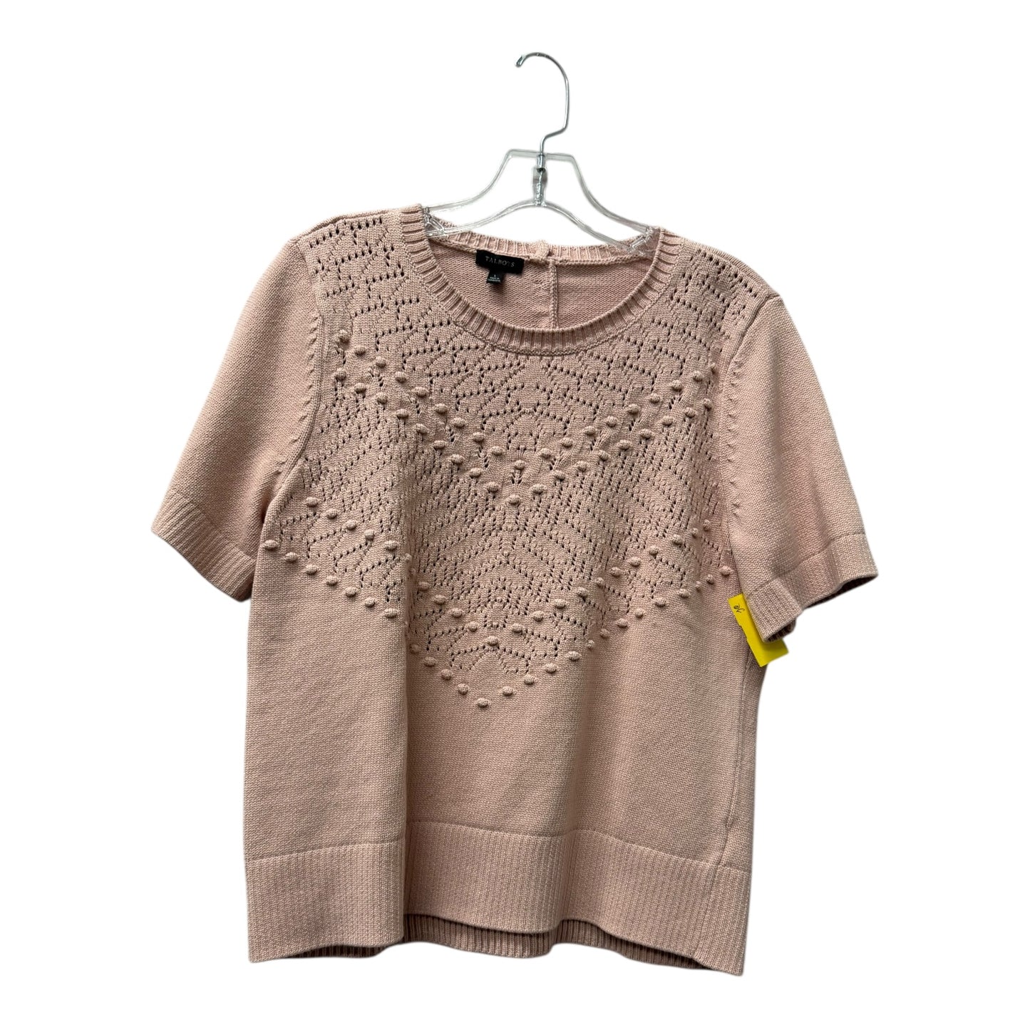 Sweater Ss By Talbots In Pink, Size:L