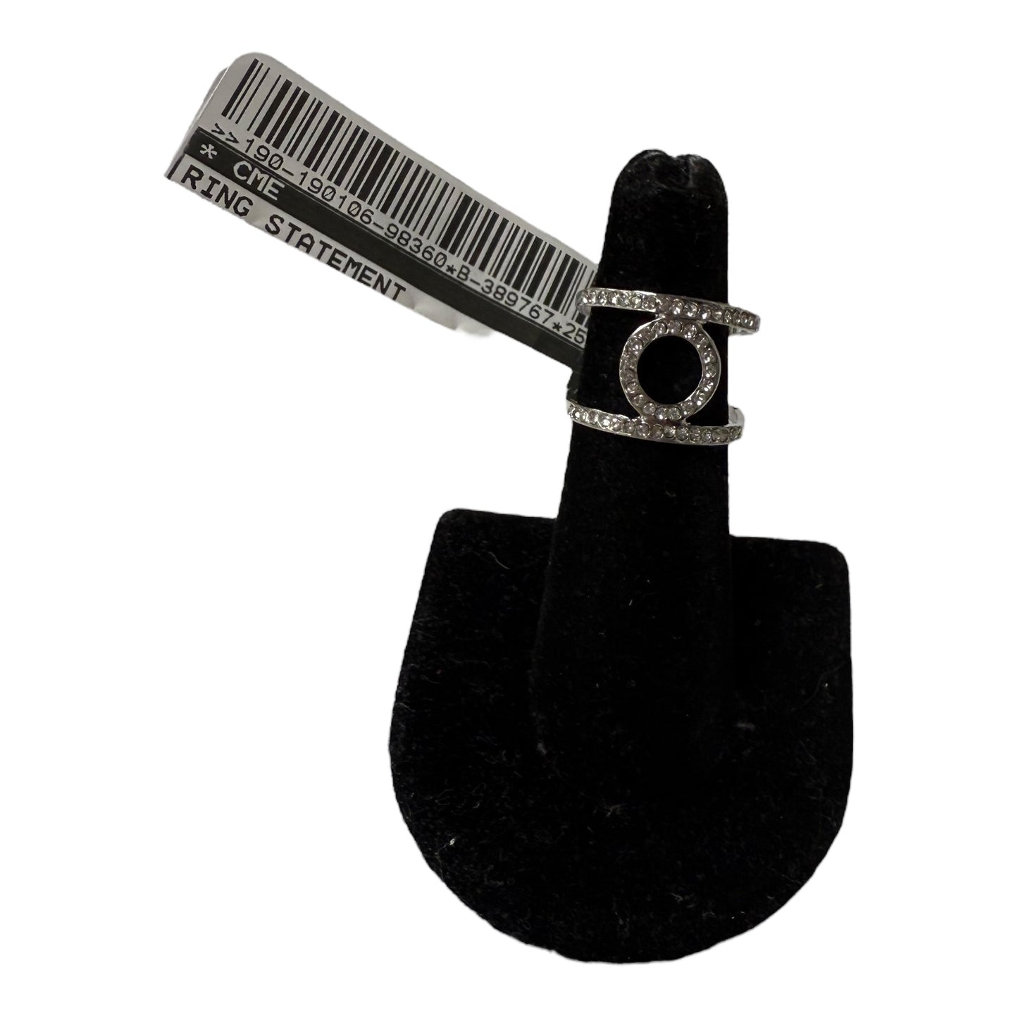 Ring Statement By Cme In Silver, Size:8