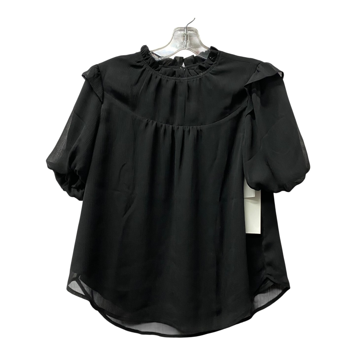 Top Ss By Loft In Black, Size:Sp