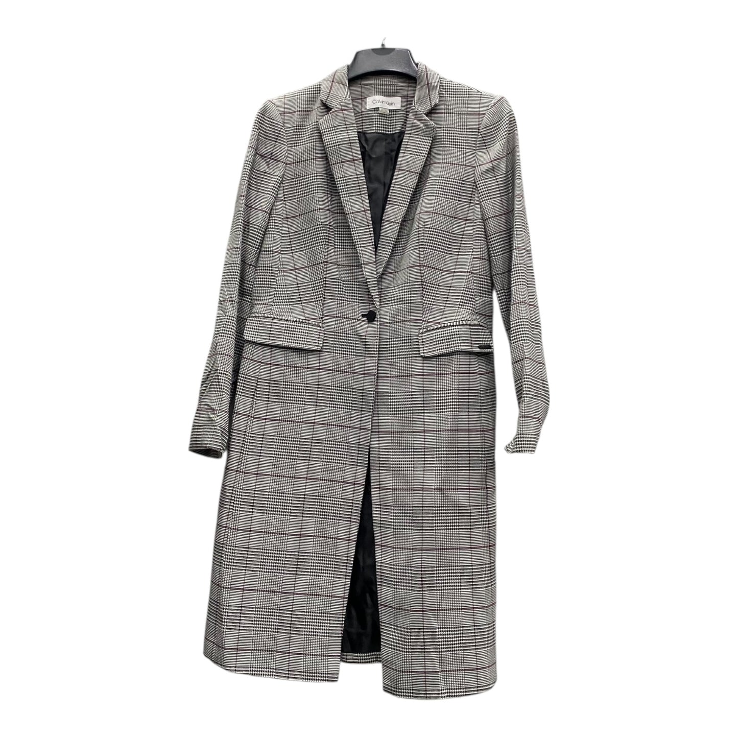 Jacket Other By Calvin Klein In Black & Cream, Size:S