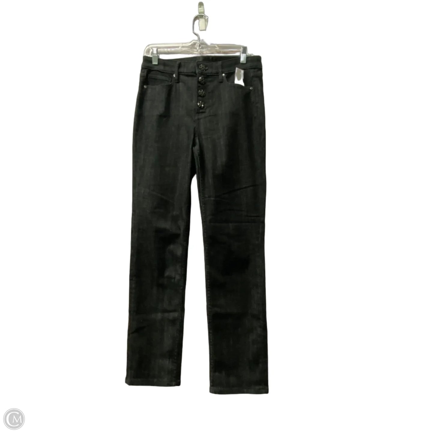 Jeans Skinny By White House Black Market In Black Denim, Size: 6