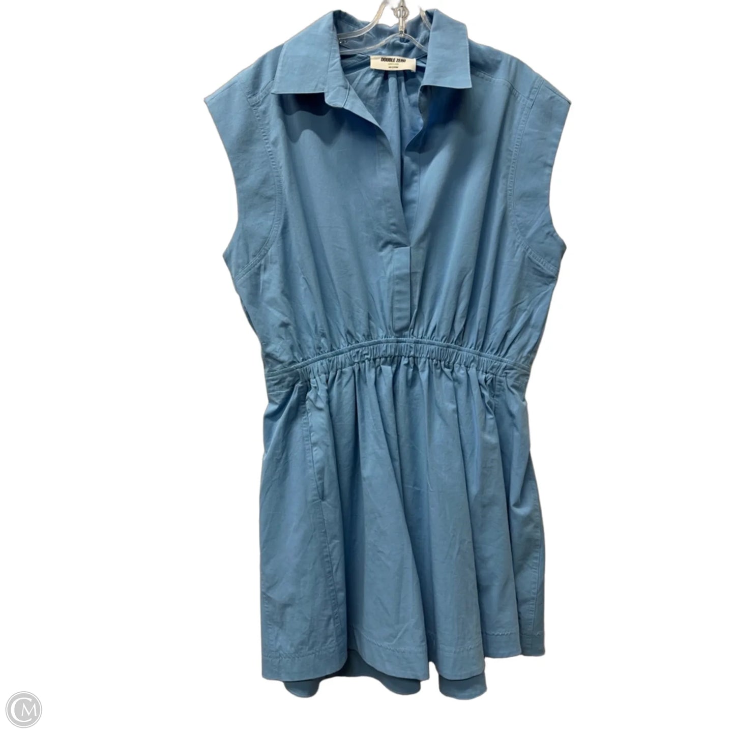 Dress Casual Short By Double Zero In Blue, Size: L