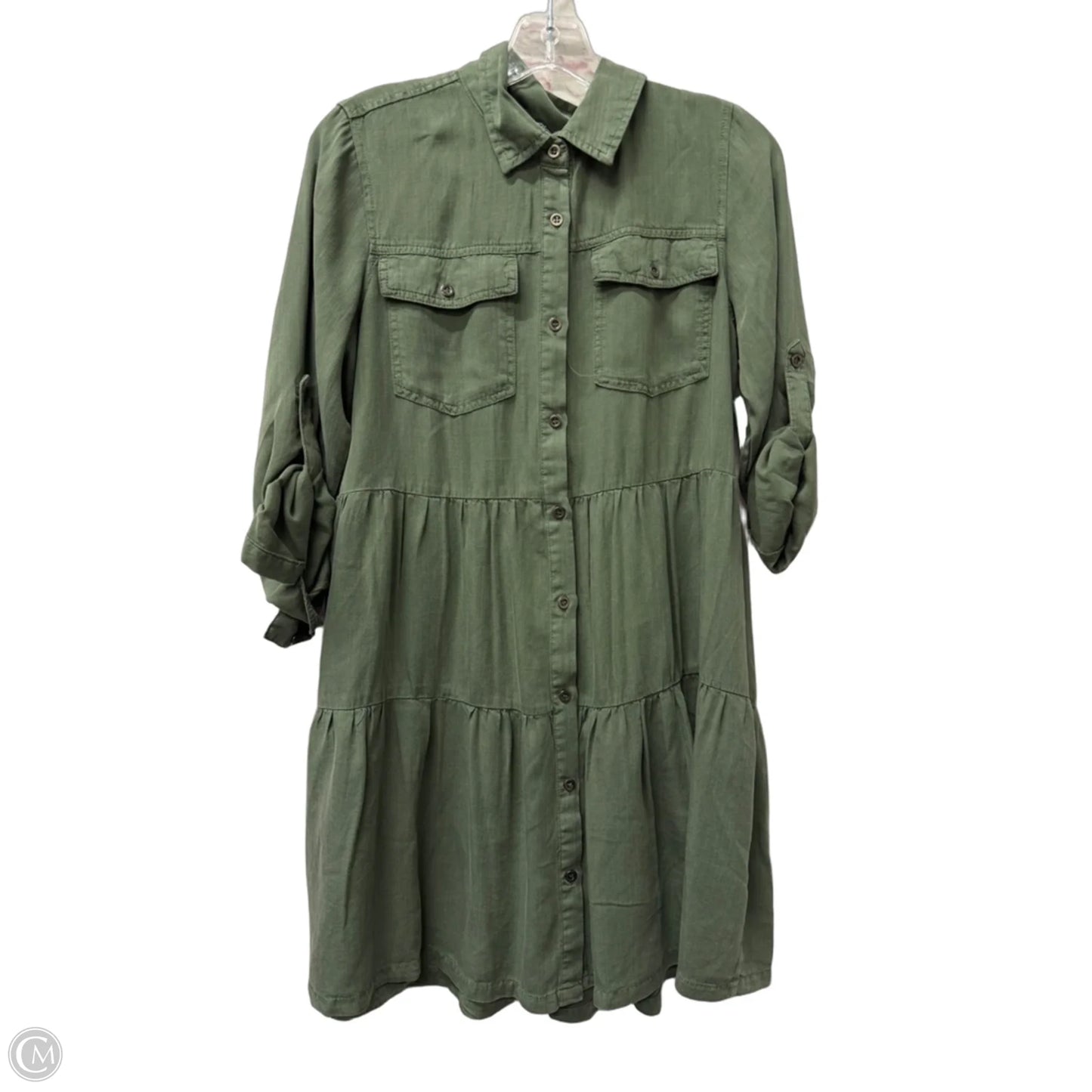 Dress Casual Short By Velvet Heart In Green, Size: S
