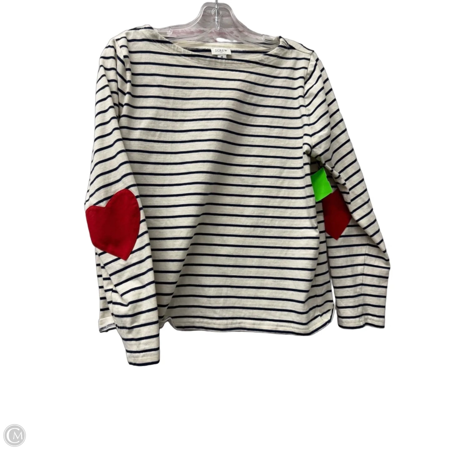 Top Long Sleeve By J. Crew In Cream, Size: M