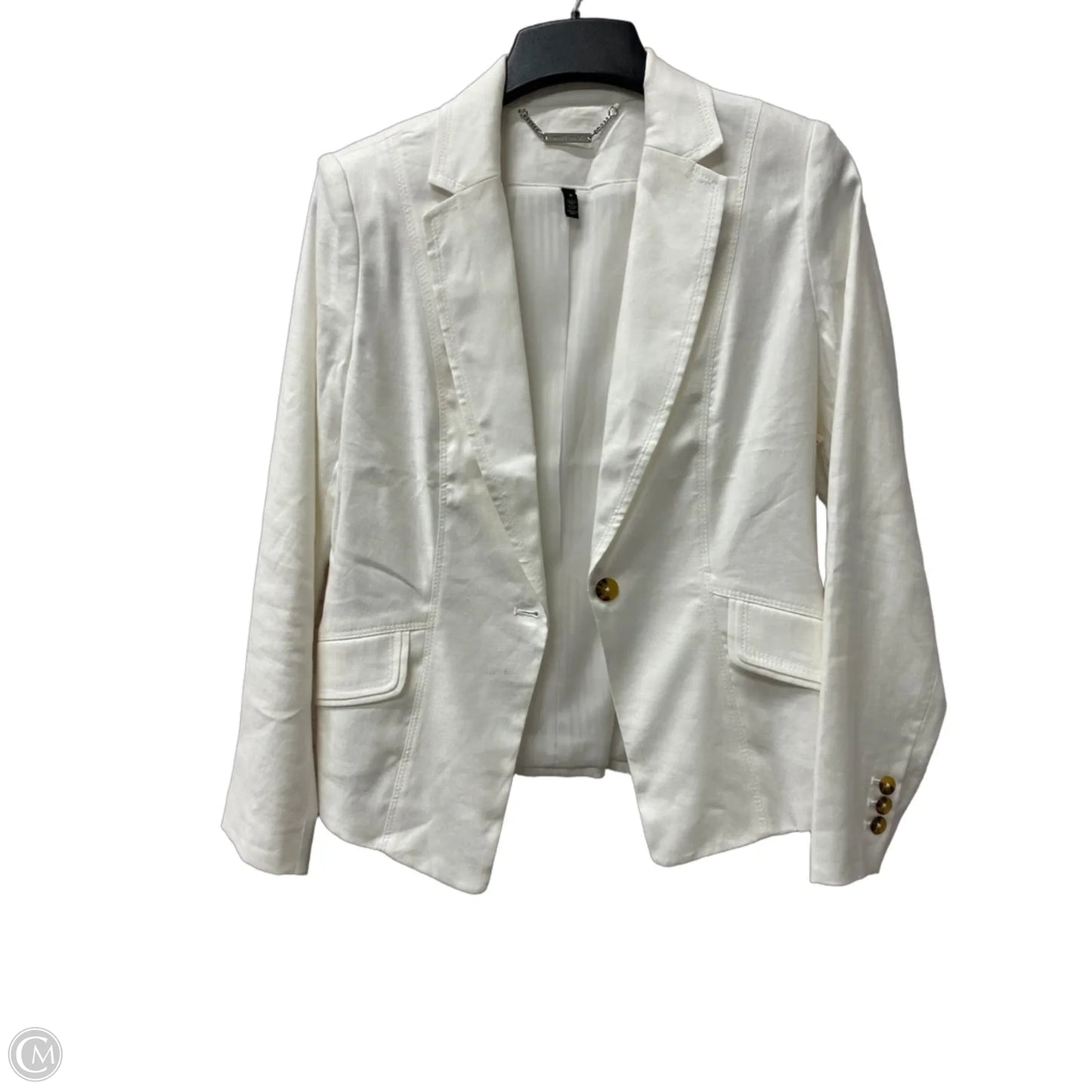 Blazer By Chicos In White, Size: M