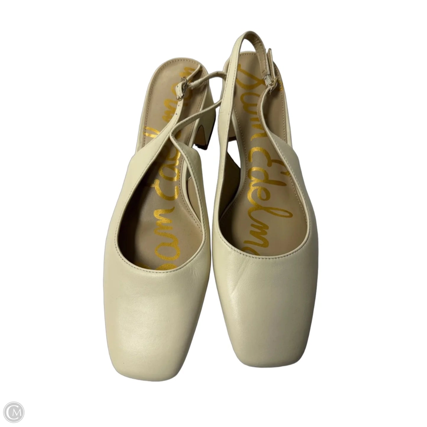 Shoes Heels Block By Sam Edelman In Cream, Size: 8