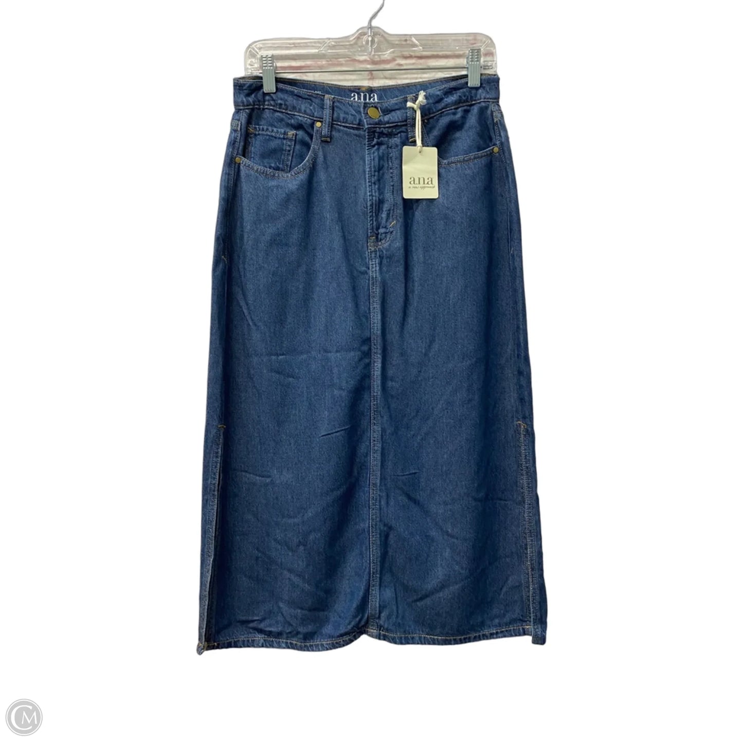 Skirt Maxi By Ana In Blue, Size: 4