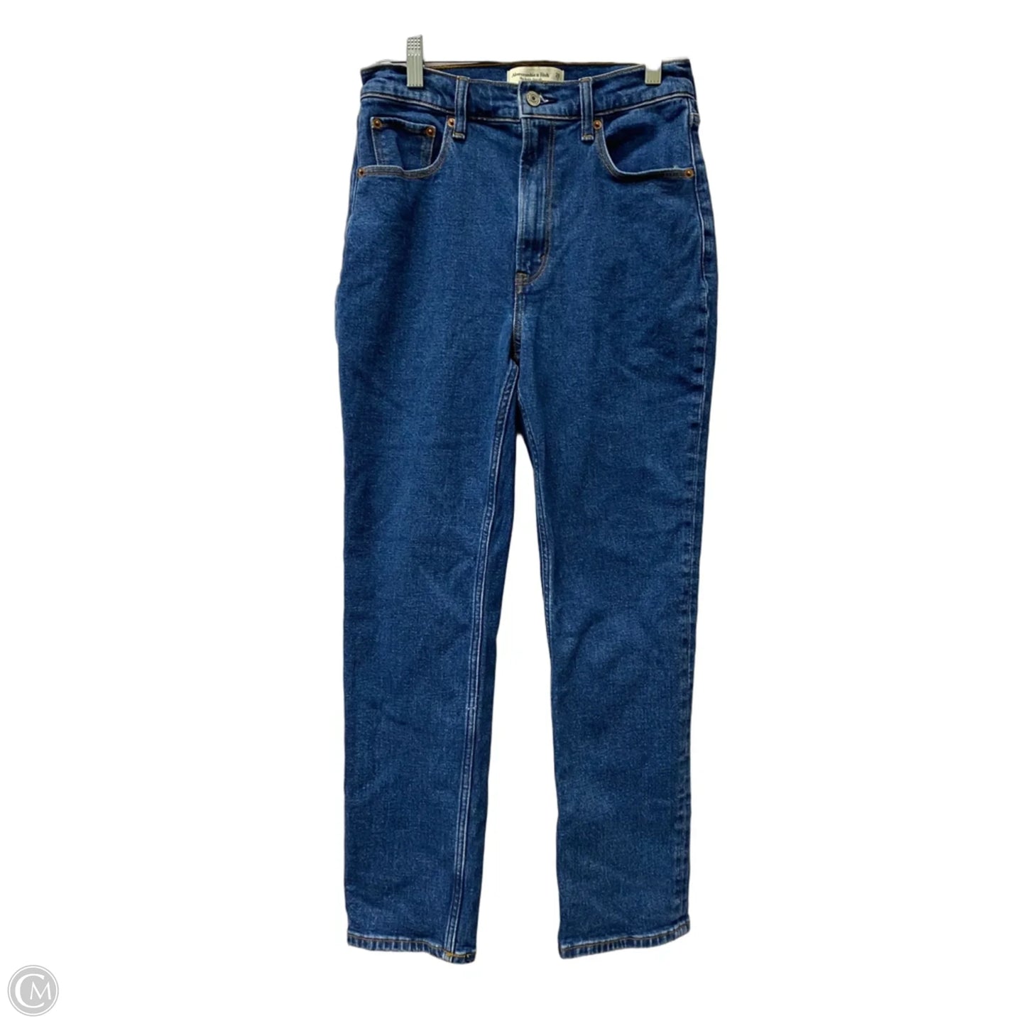 Jeans Straight By Abercrombie And Fitch In Blue, Size: 2