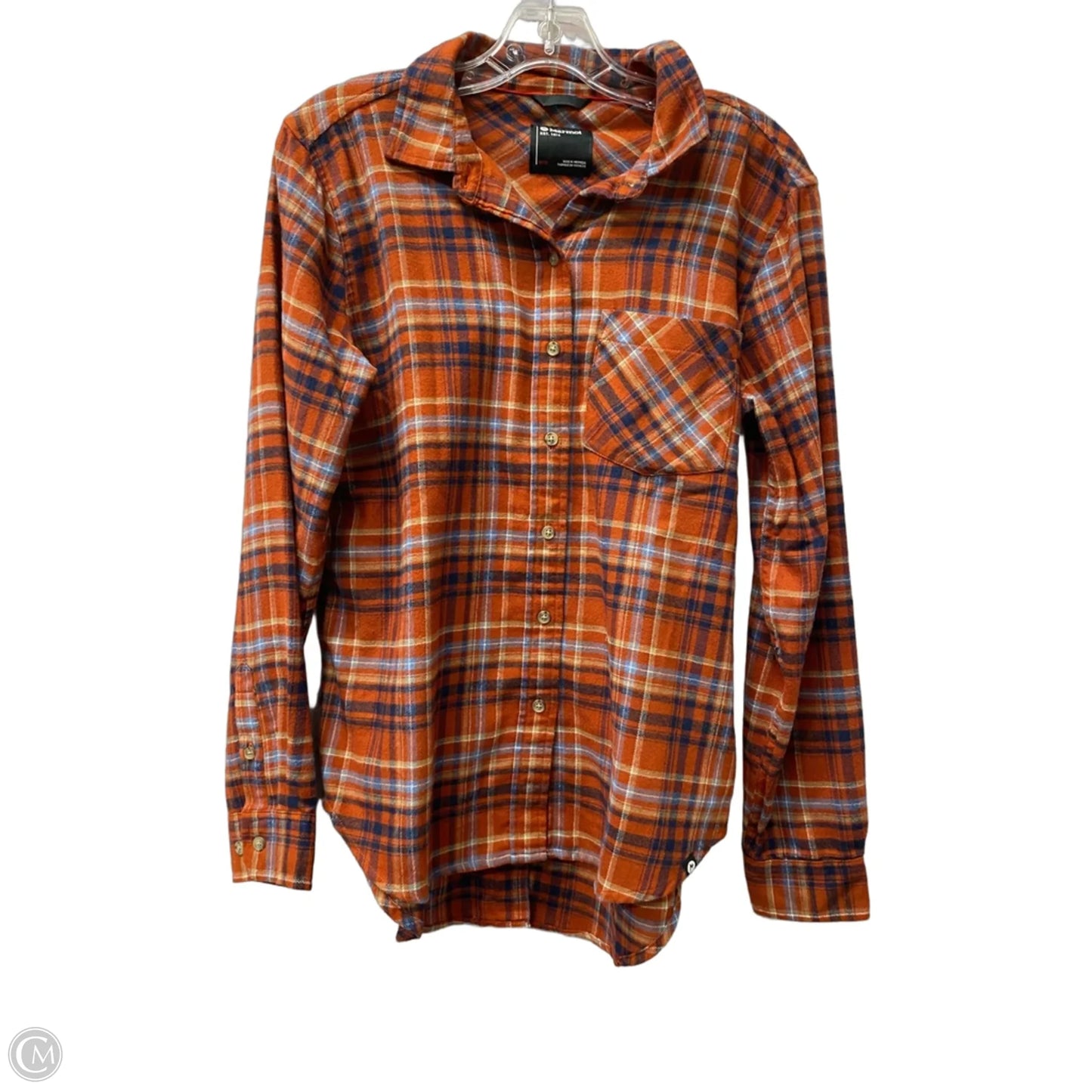 Top Long Sleeve By Marmot In Orange, Size: M