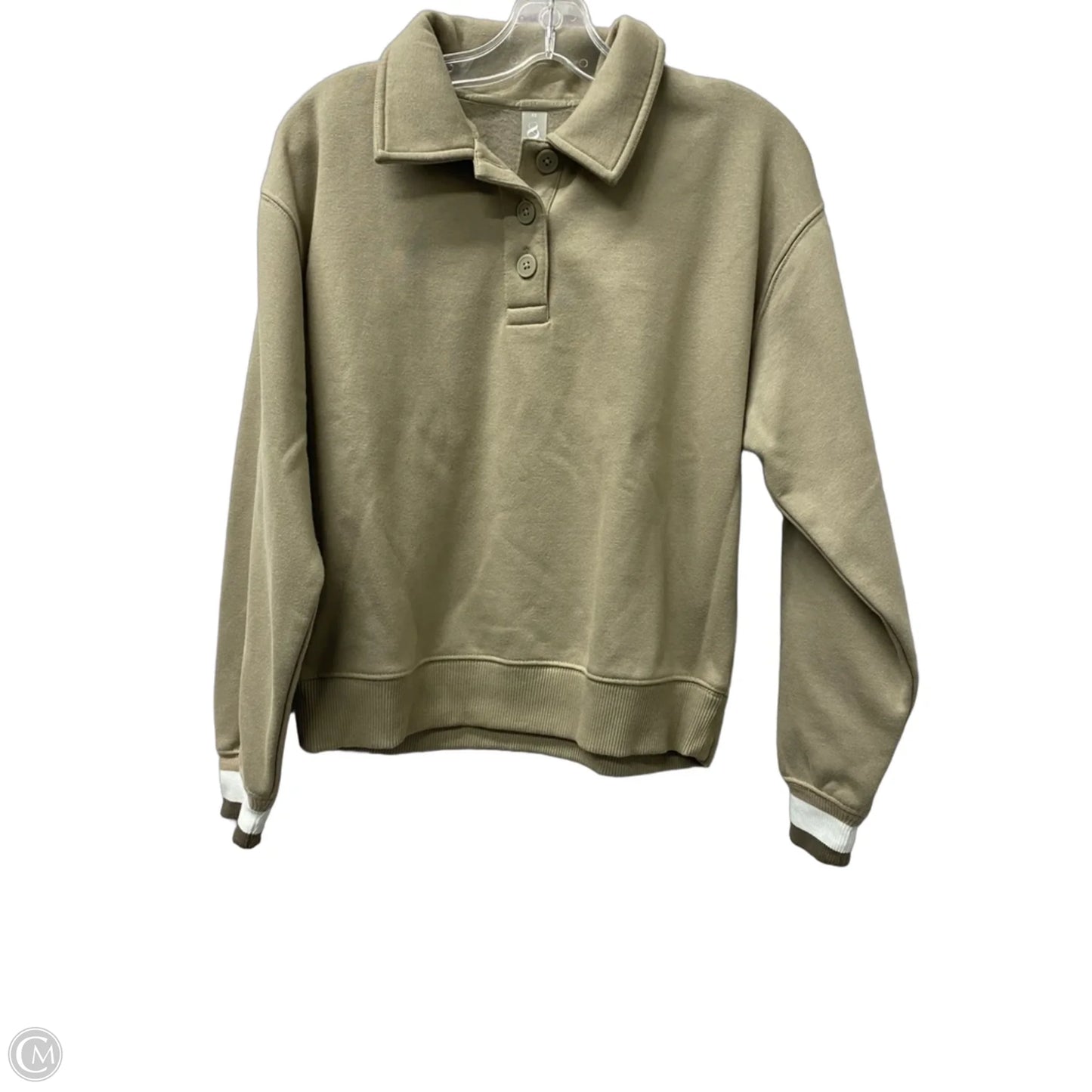 Top Long Sleeve By Lou And Grey In Brown, Size: Xs