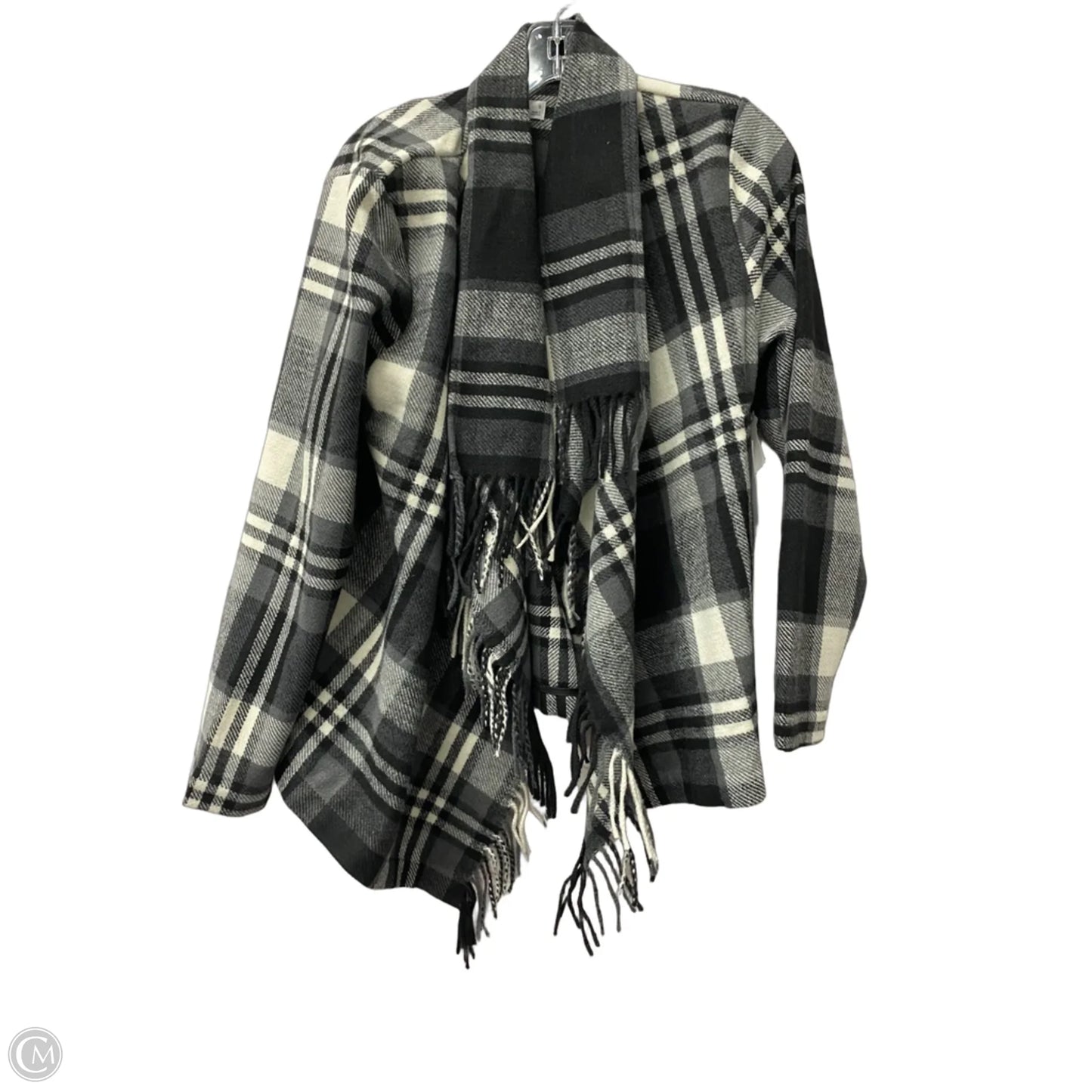 Sweater Cardigan By Croft And Barrow In Grey, Size: S
