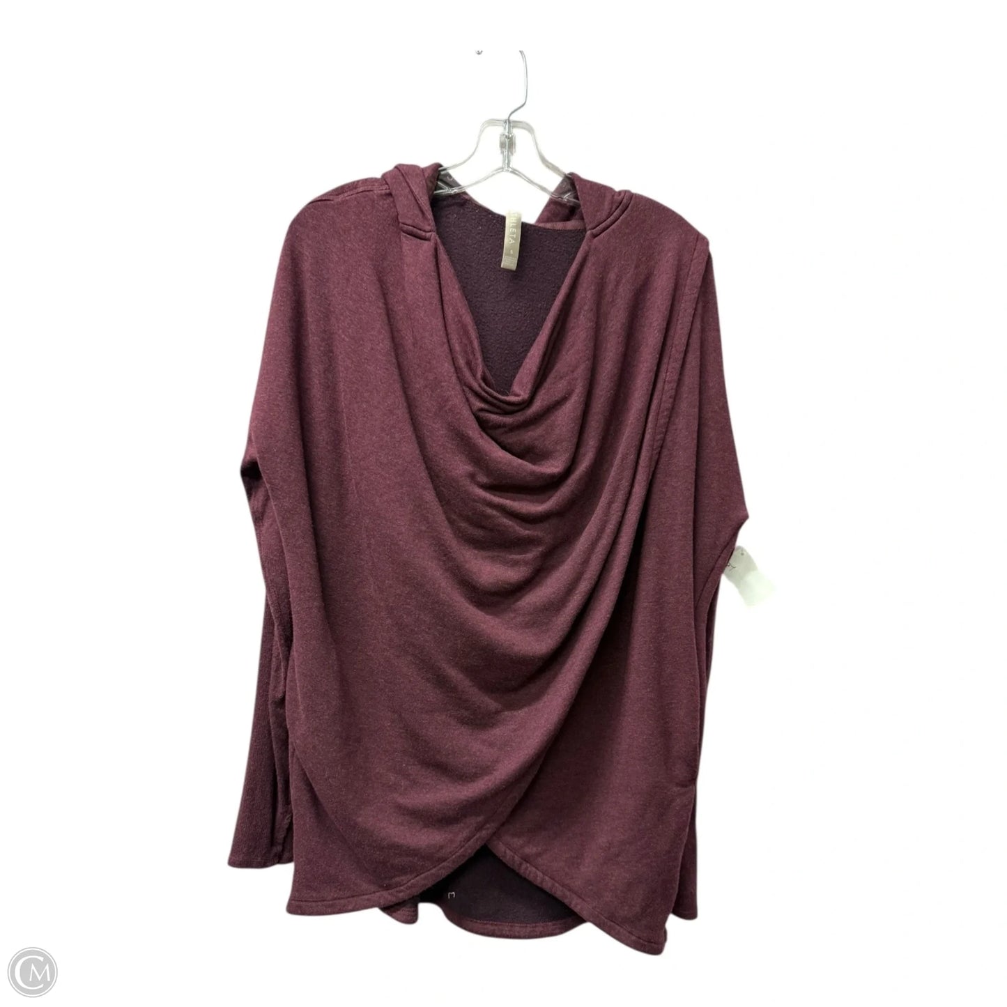 Athletic Sweatshirt Hoodie By Athleta In Purple, Size: S