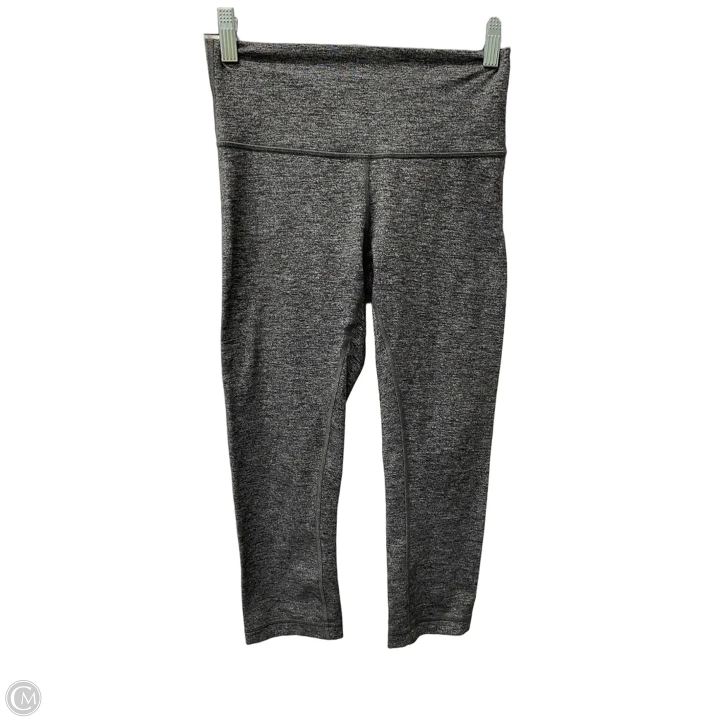 Athletic Leggings Capris By Lululemon In Grey, Size: 6