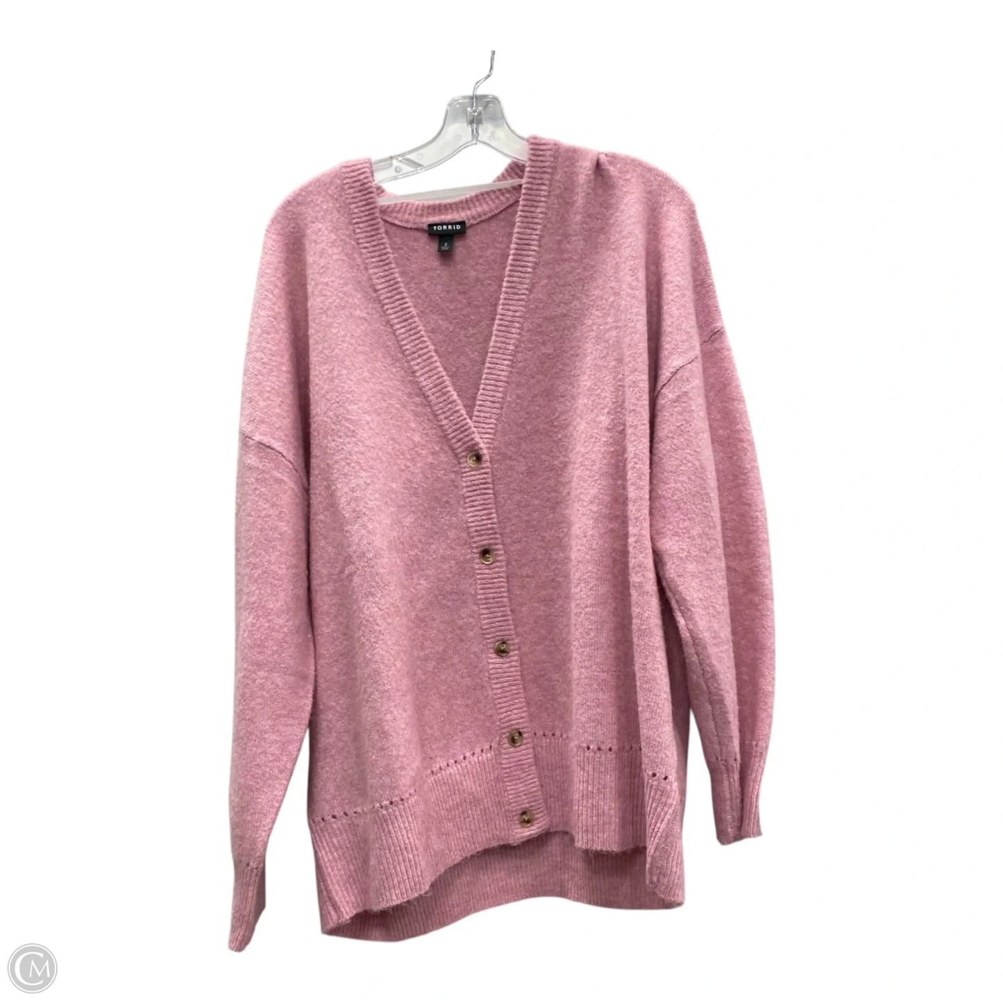 Sweater By Torrid In Pink, Size: 2x
