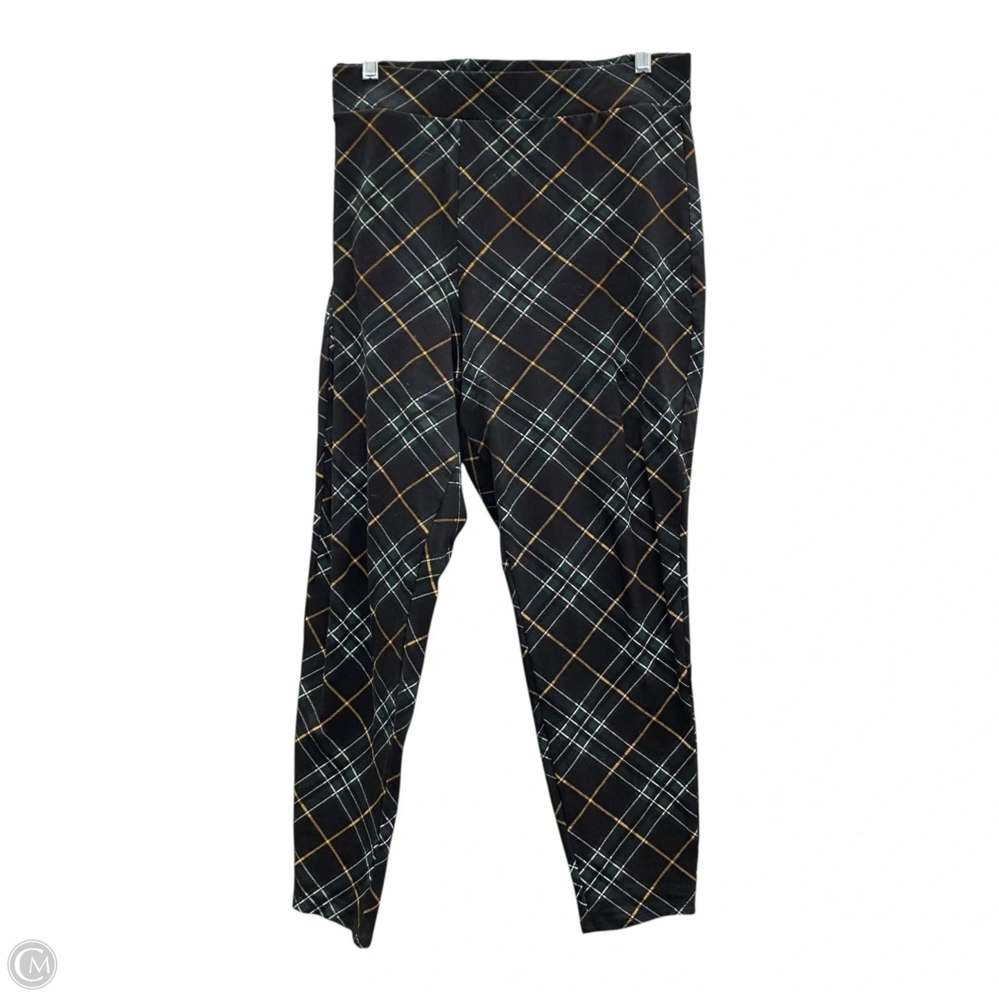 Pants Leggings By Torrid In Plaid Pattern, Size: 3x