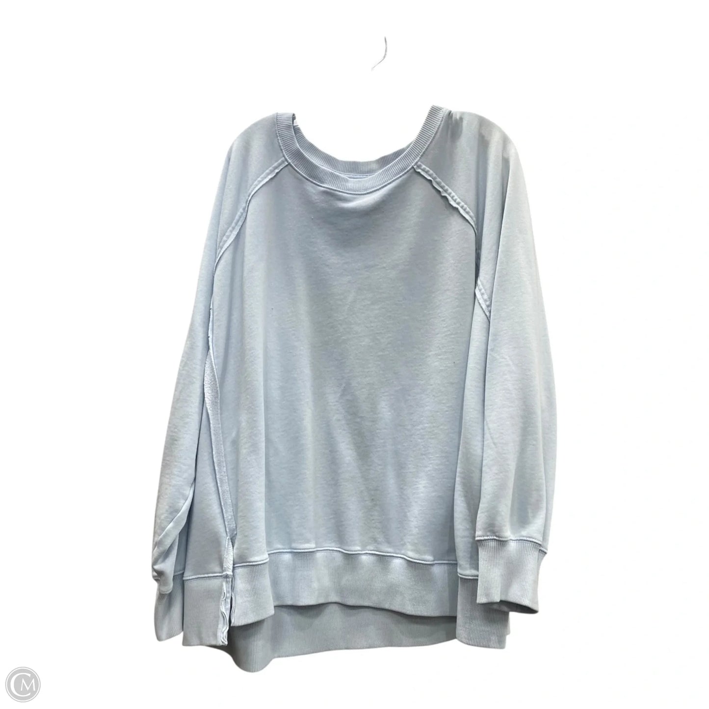 Sweatshirt Crewneck By American Eagle In Blue, Size: 1x