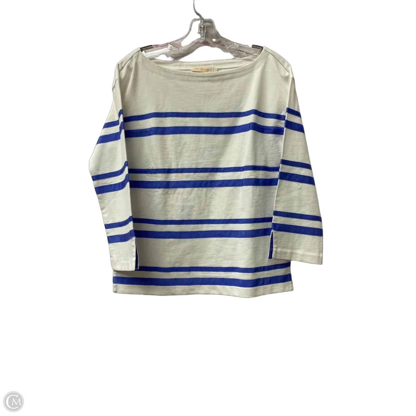 Top Long Sleeve Designer By Tory Burch In Purple, Size: S