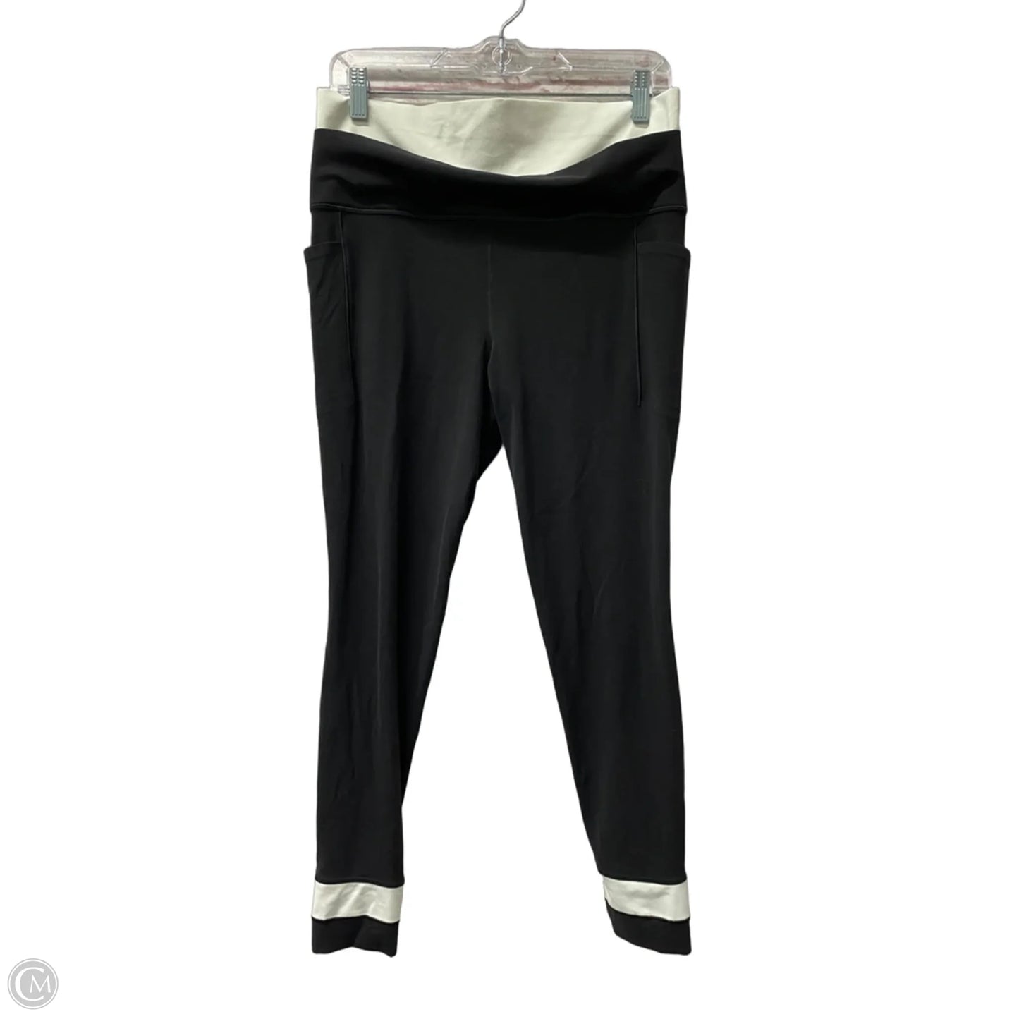Athletic Leggings By Athleta In Black, Size: L