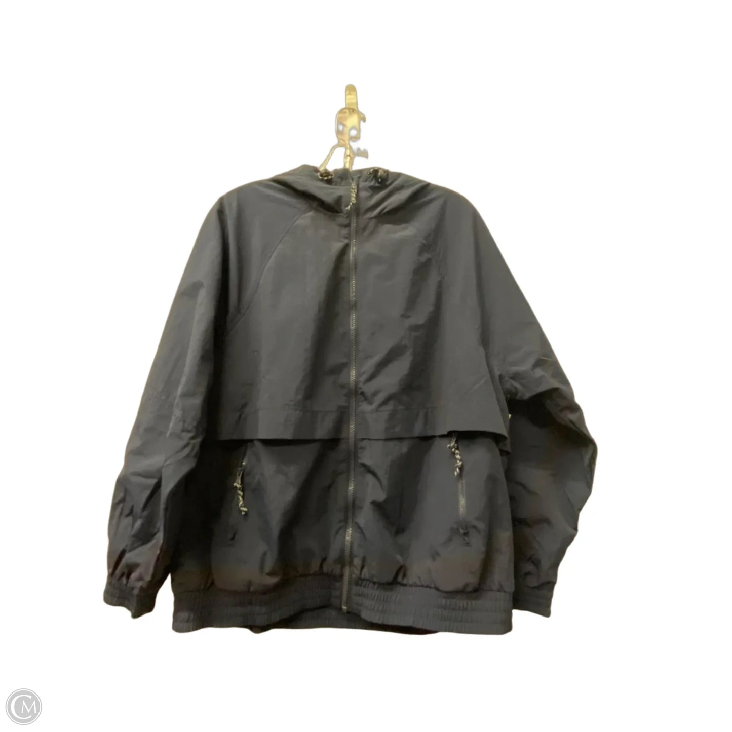 Coat Raincoat By Old Navy In Blue, Size: S