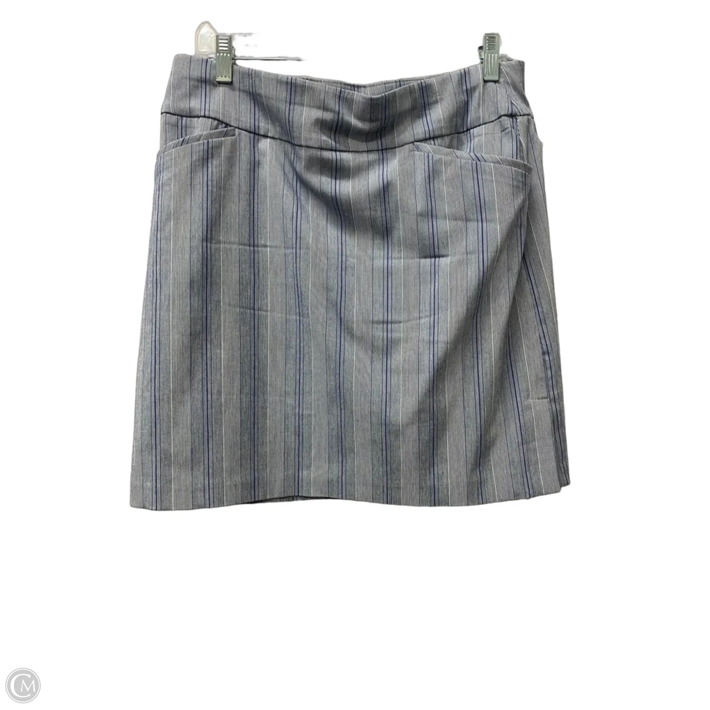 Skirt Mini & Short By Chicos In Blue, Size: 12