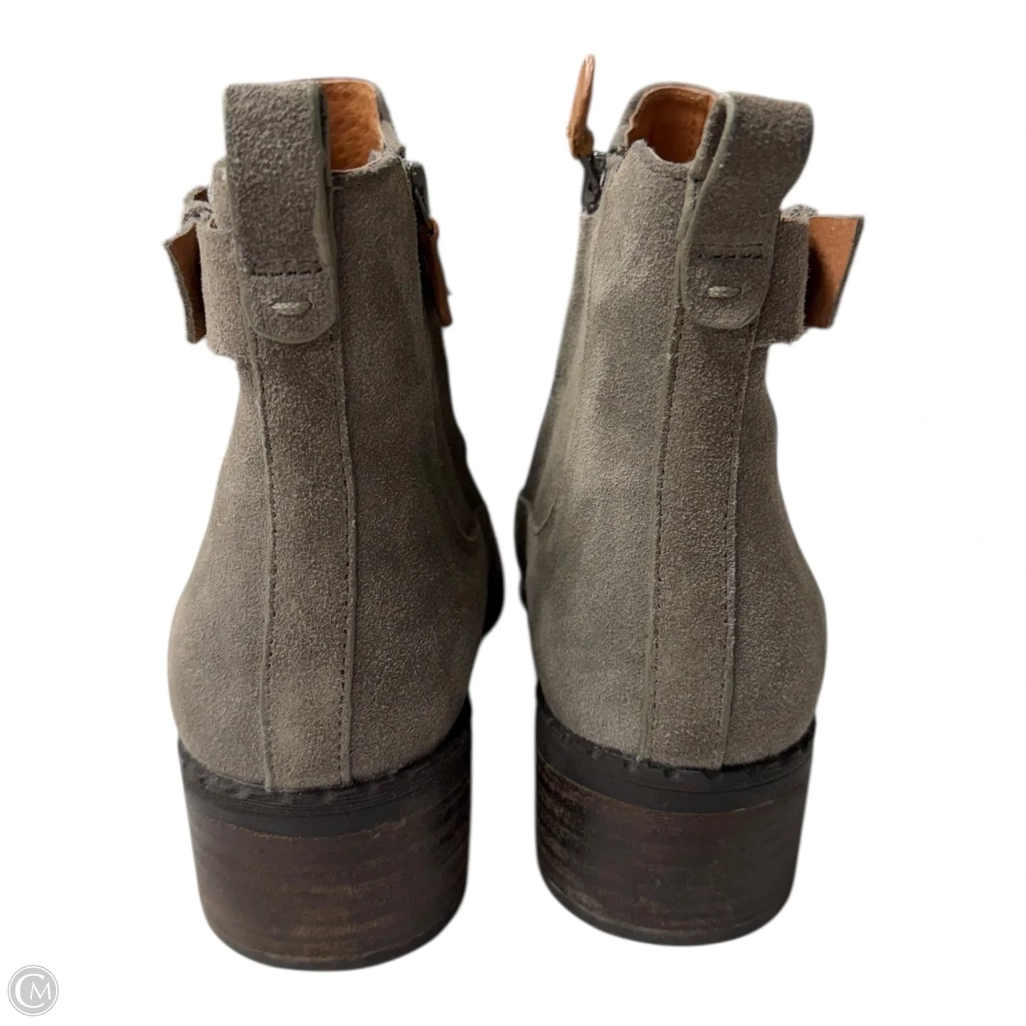 Boots Ankle Flats By Kenneth Cole In Grey, Size: 9