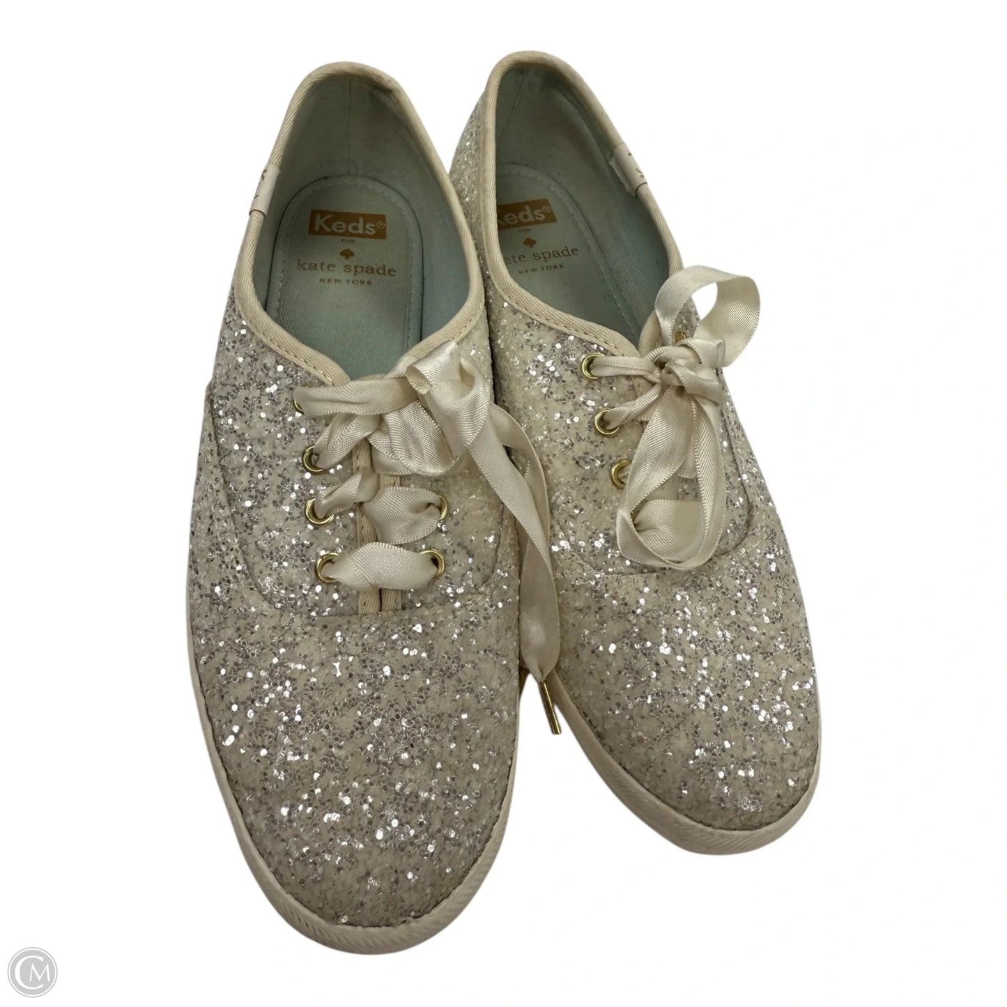 Shoes Designer By Kate Spade In Ivory, Size: 6.5