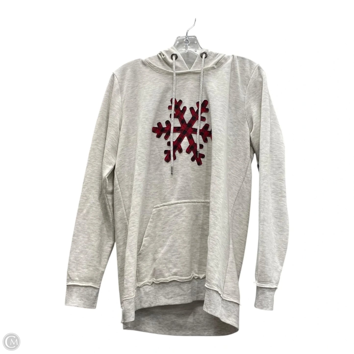 Top Long Sleeve By Maurices In Grey, Size: M